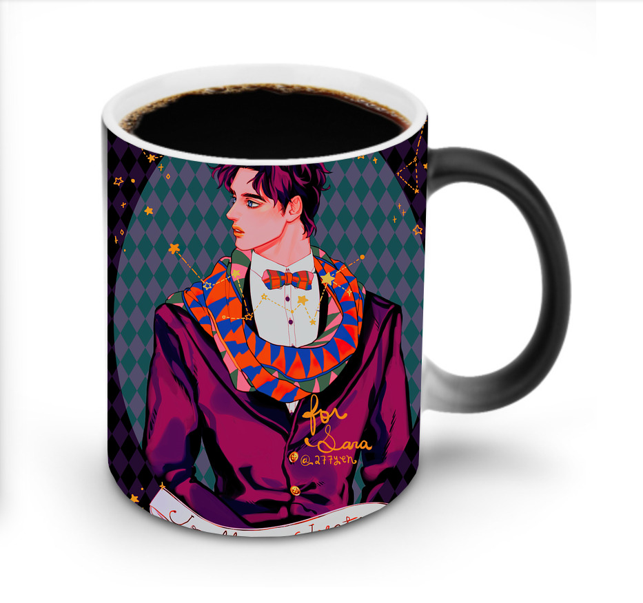 （画像用） ジョジョの奇妙な冒険 JoJo's Bizarre Adventure 温度変色マグカップ