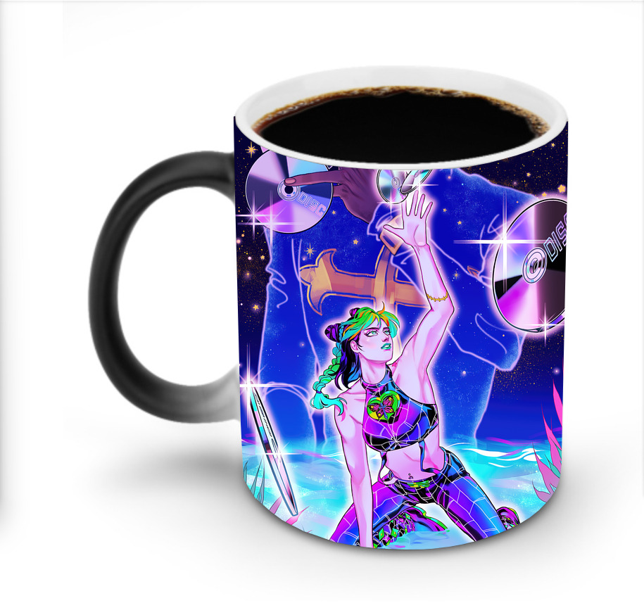 （画像用） ジョジョの奇妙な冒険 JoJo's Bizarre Adventure 温度変色マグカップ