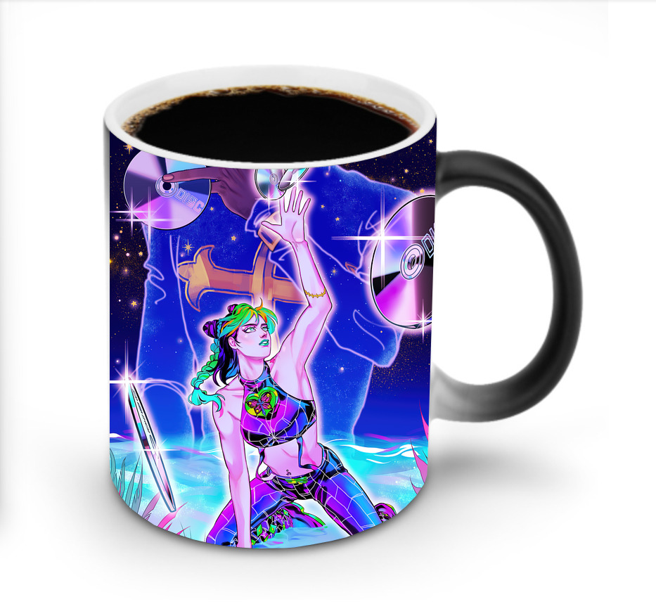 （画像用） ジョジョの奇妙な冒険 JoJo's Bizarre Adventure 温度変色マグカップ