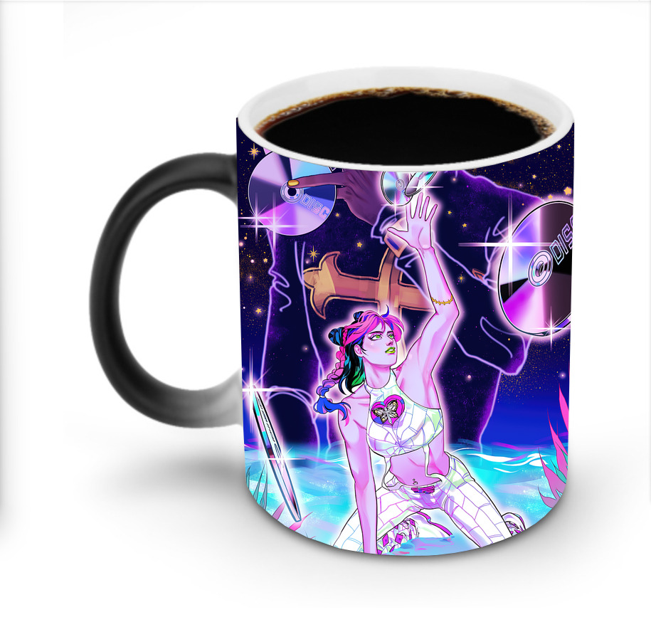 （画像用） ジョジョの奇妙な冒険 JoJo's Bizarre Adventure 温度変色マグカップ