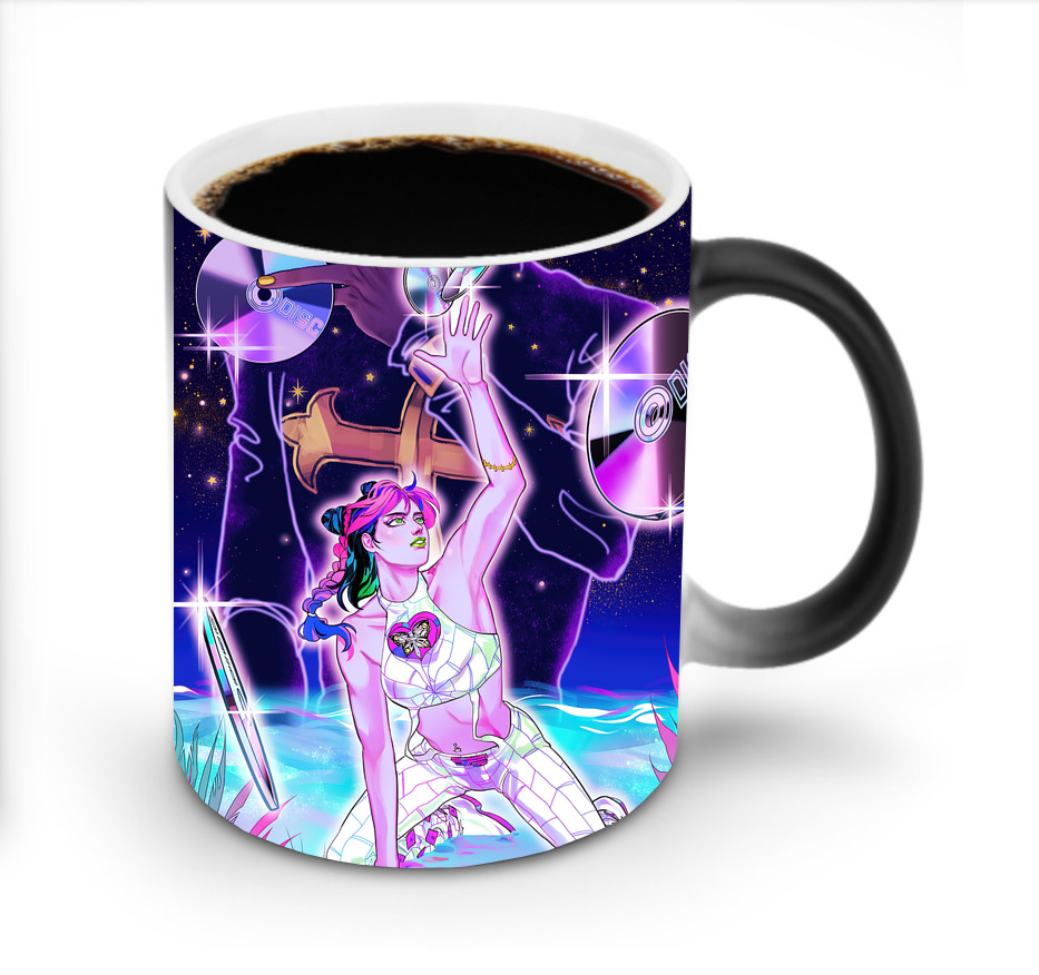 （画像用） ジョジョの奇妙な冒険 JoJo's Bizarre Adventure 温度変色マグカップ