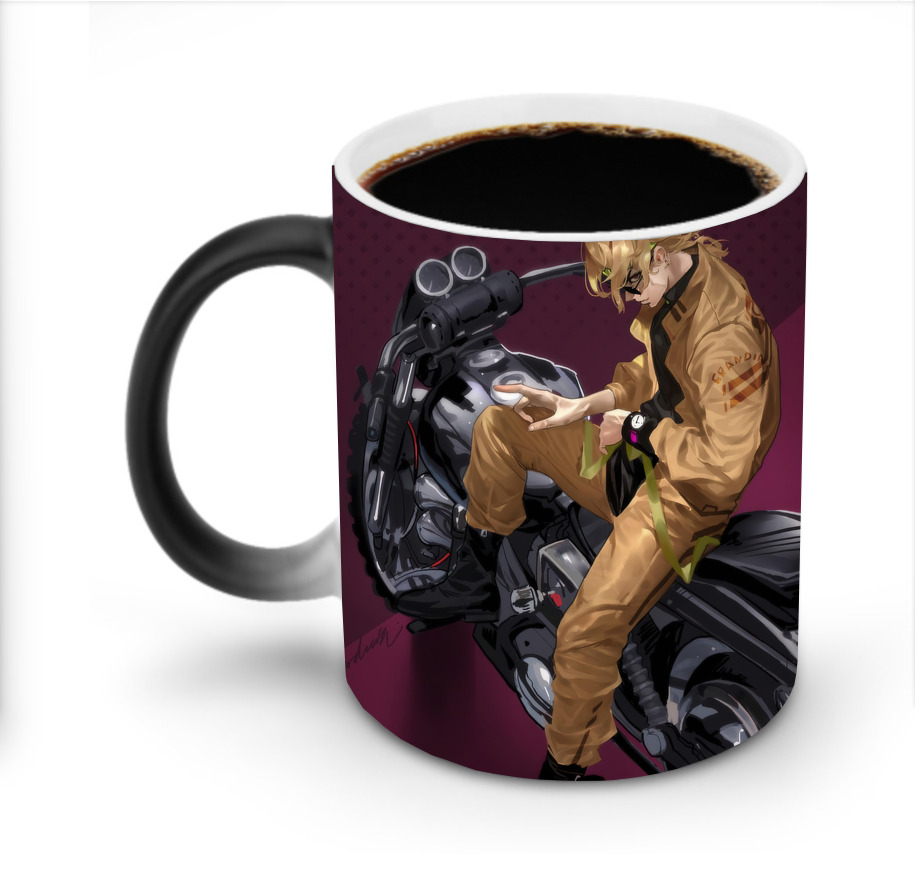 （画像用） ジョジョの奇妙な冒険 JoJo's Bizarre Adventure 温度変色マグカップ