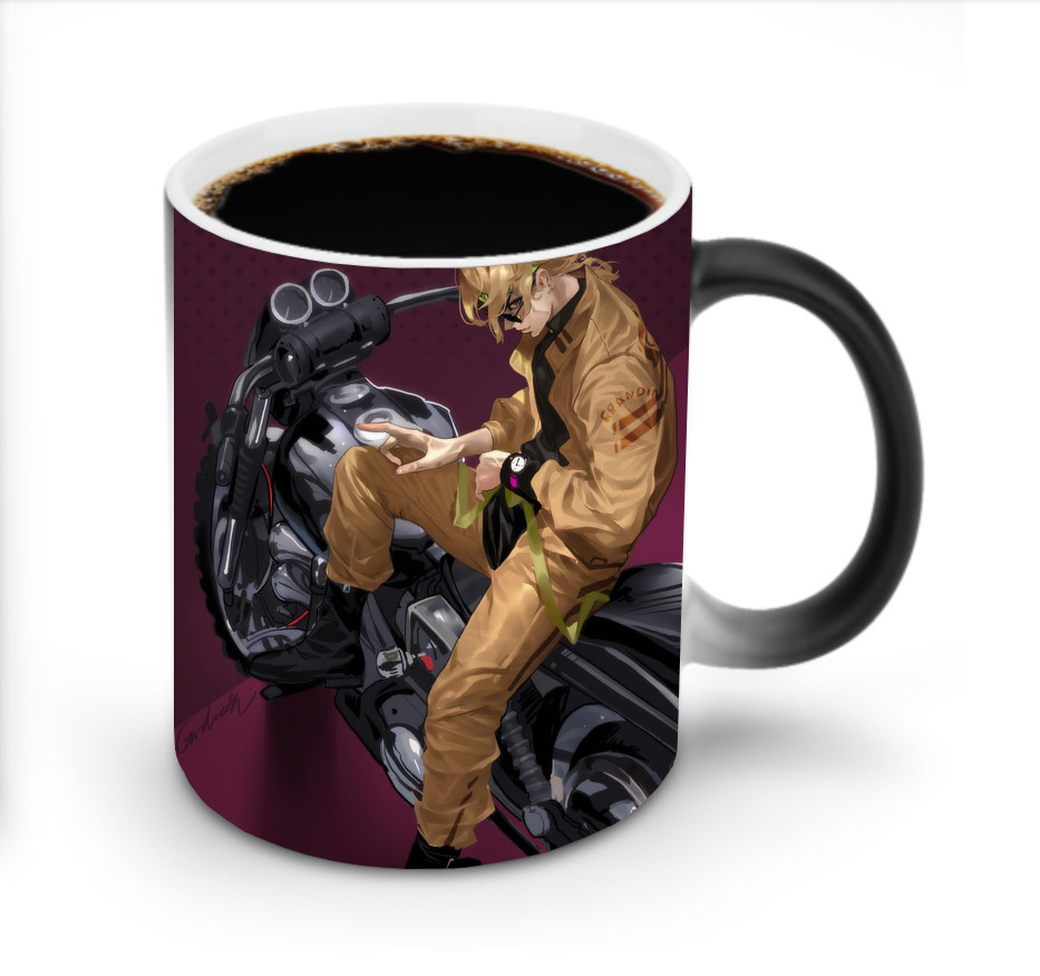 （画像用） ジョジョの奇妙な冒険 JoJo's Bizarre Adventure 温度変色マグカップ