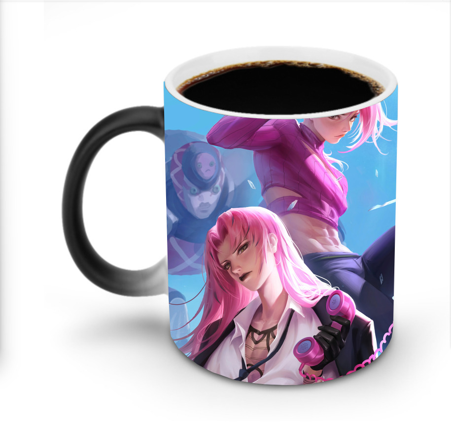 （画像用） ジョジョの奇妙な冒険 JoJo's Bizarre Adventure 温度変色マグカップ