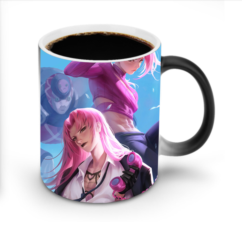 （画像用） ジョジョの奇妙な冒険 JoJo's Bizarre Adventure 温度変色マグカップ