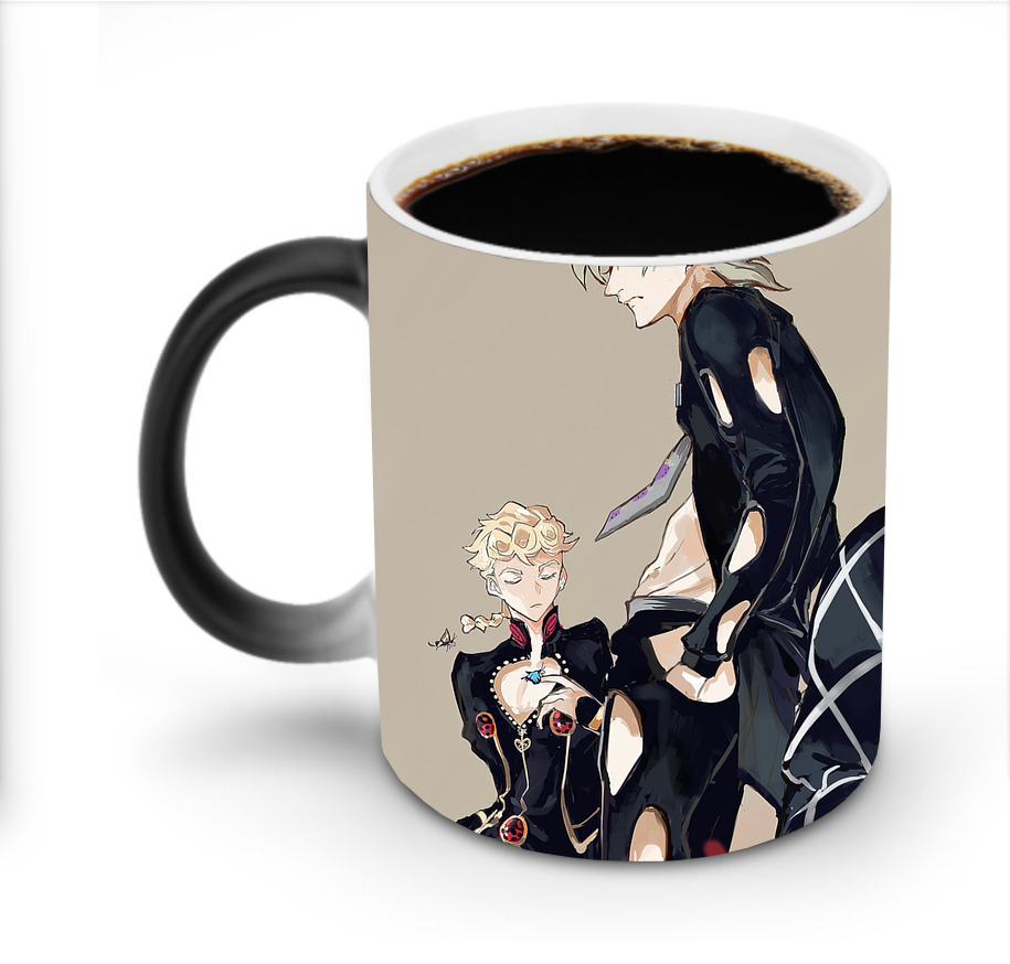 （画像用） ジョジョの奇妙な冒険 JoJo's Bizarre Adventure 温度変色マグカップ