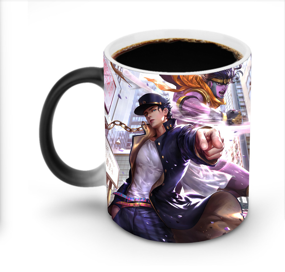 （画像用） ジョジョの奇妙な冒険 JoJo's Bizarre Adventure 温度変色マグカップ
