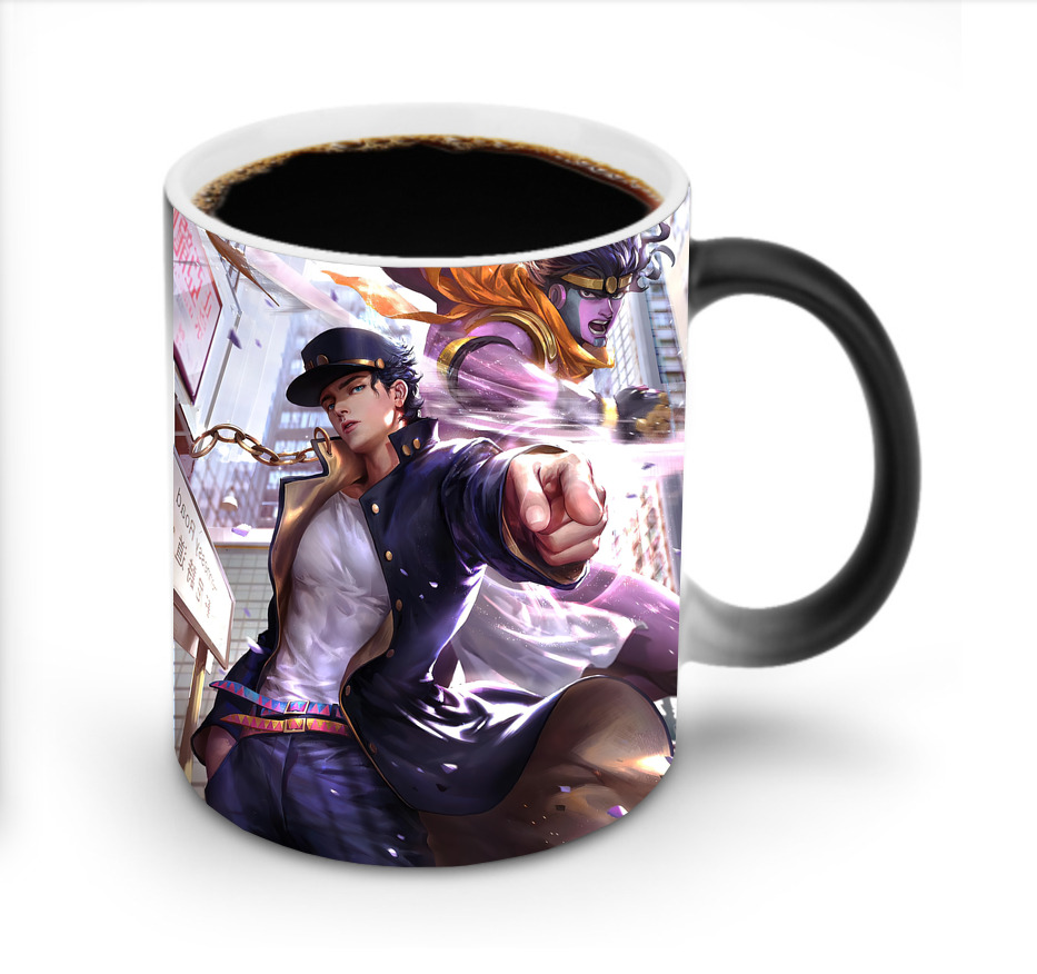 （画像用） ジョジョの奇妙な冒険 JoJo's Bizarre Adventure 温度変色マグカップ