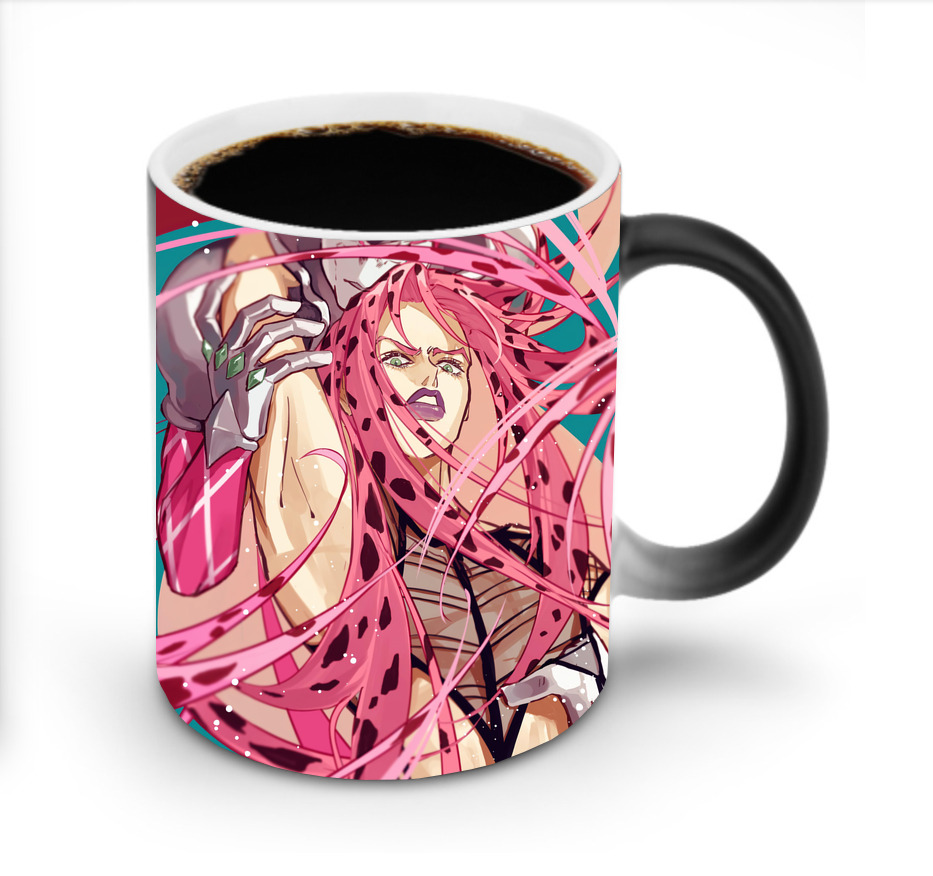 （画像用） ジョジョの奇妙な冒険 JoJo's Bizarre Adventure 温度変色マグカップ