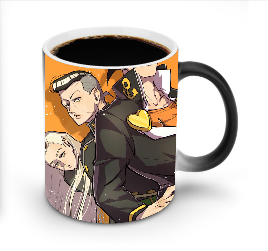 （画像用） ジョジョの奇妙な冒険 JoJo's Bizarre Adventure 温度変色マグカップ