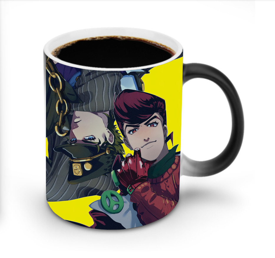 （画像用） ジョジョの奇妙な冒険 JoJo's Bizarre Adventure 温度変色マグカップ