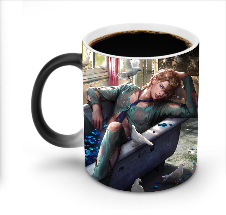 （画像用） ジョジョの奇妙な冒険 JoJo's Bizarre Adventure 温度変色マグカップ