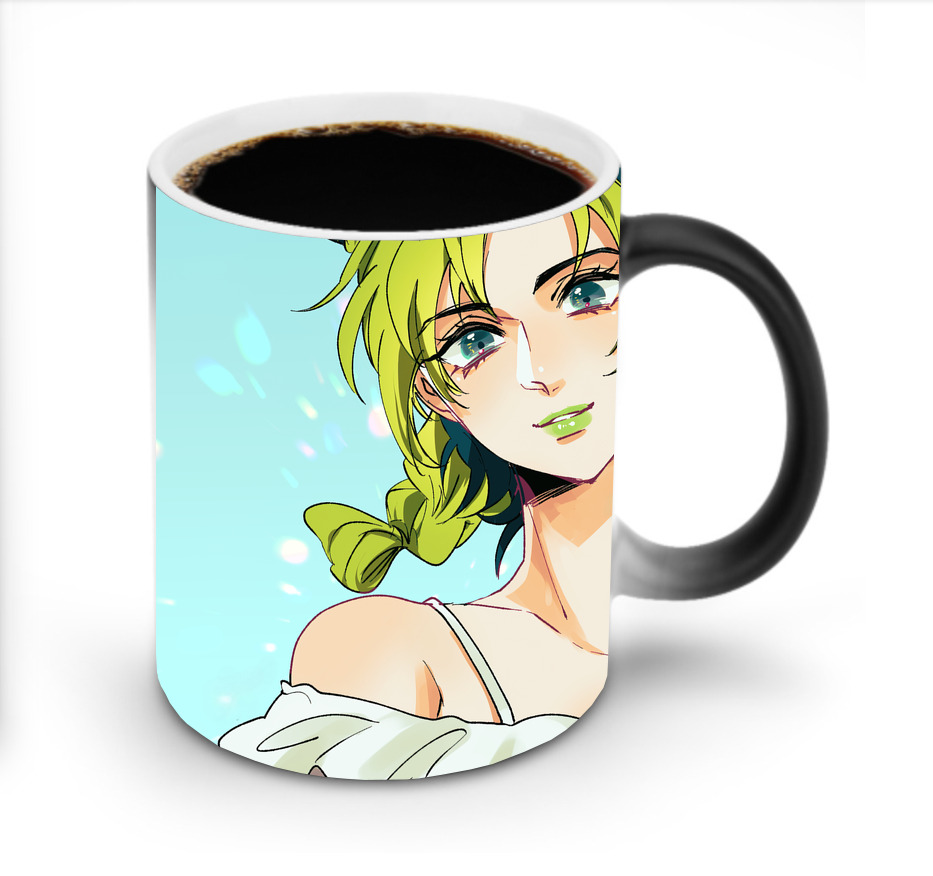 （画像用） ジョジョの奇妙な冒険 JoJo's Bizarre Adventure 温度変色マグカップ