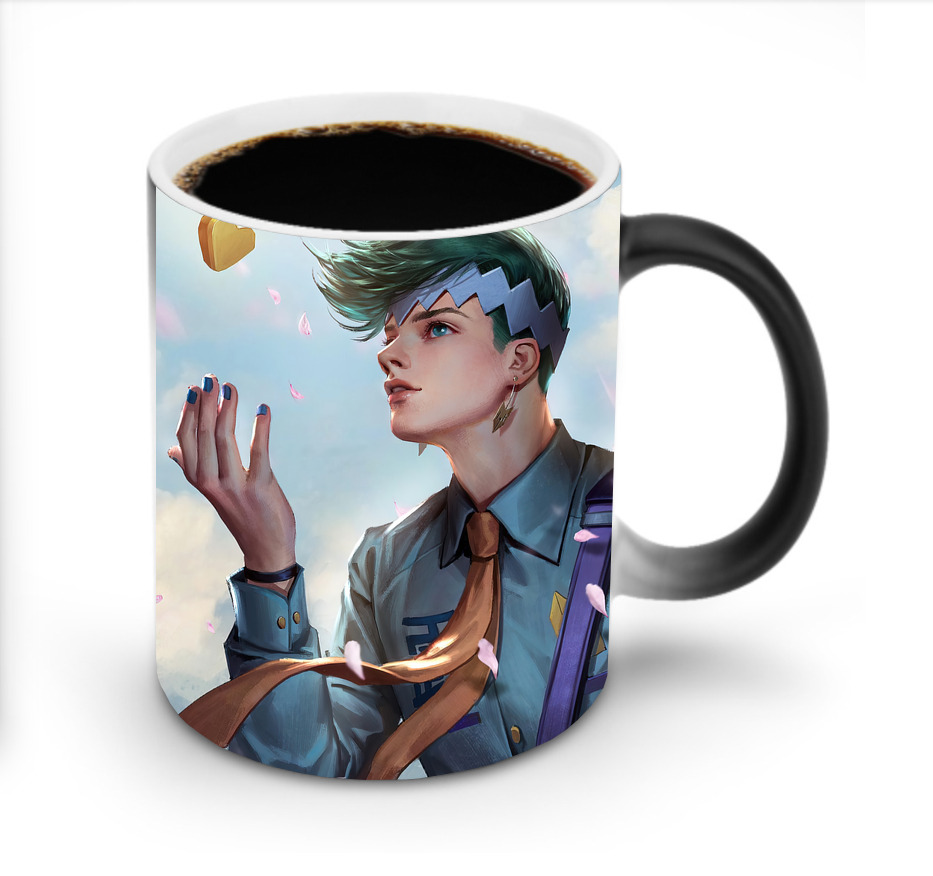 （画像用） ジョジョの奇妙な冒険 JoJo's Bizarre Adventure 温度変色マグカップ