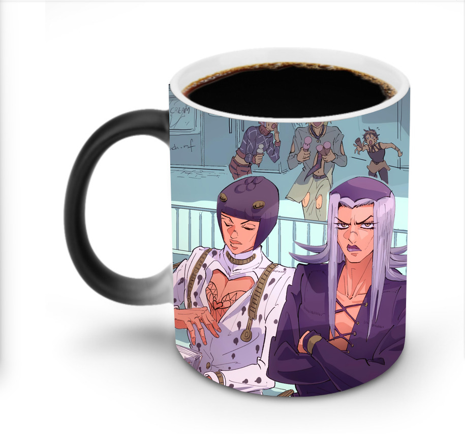 （画像用） ジョジョの奇妙な冒険 JoJo's Bizarre Adventure 温度変色マグカップ