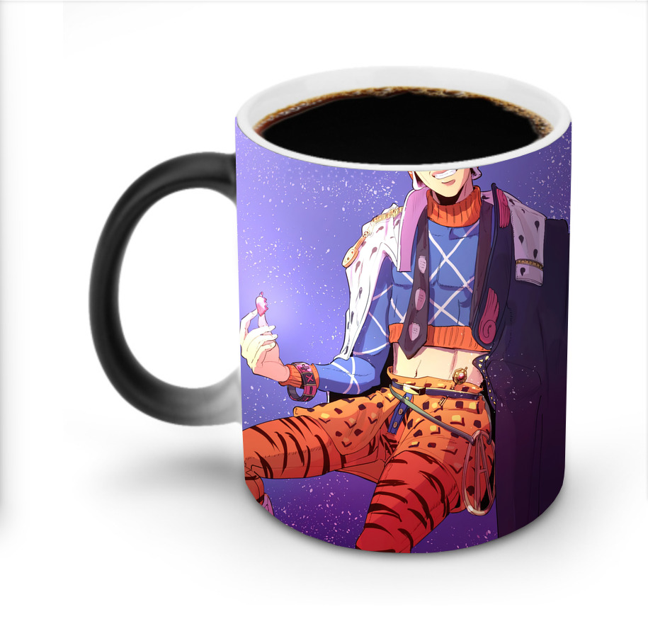 （画像用） ジョジョの奇妙な冒険 JoJo's Bizarre Adventure 温度変色マグカップ