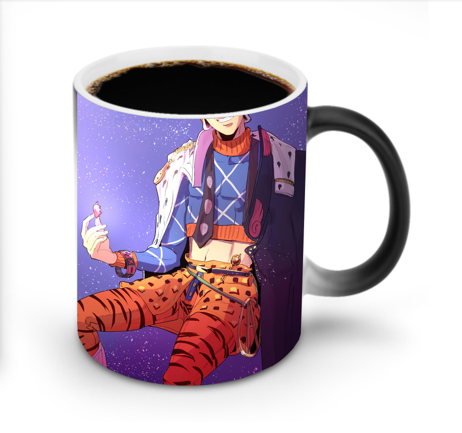 （画像用） ジョジョの奇妙な冒険 JoJo's Bizarre Adventure 温度変色マグカップ