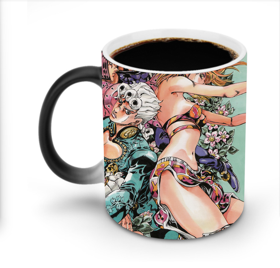 （画像用） ジョジョの奇妙な冒険 JoJo's Bizarre Adventure 温度変色マグカップ