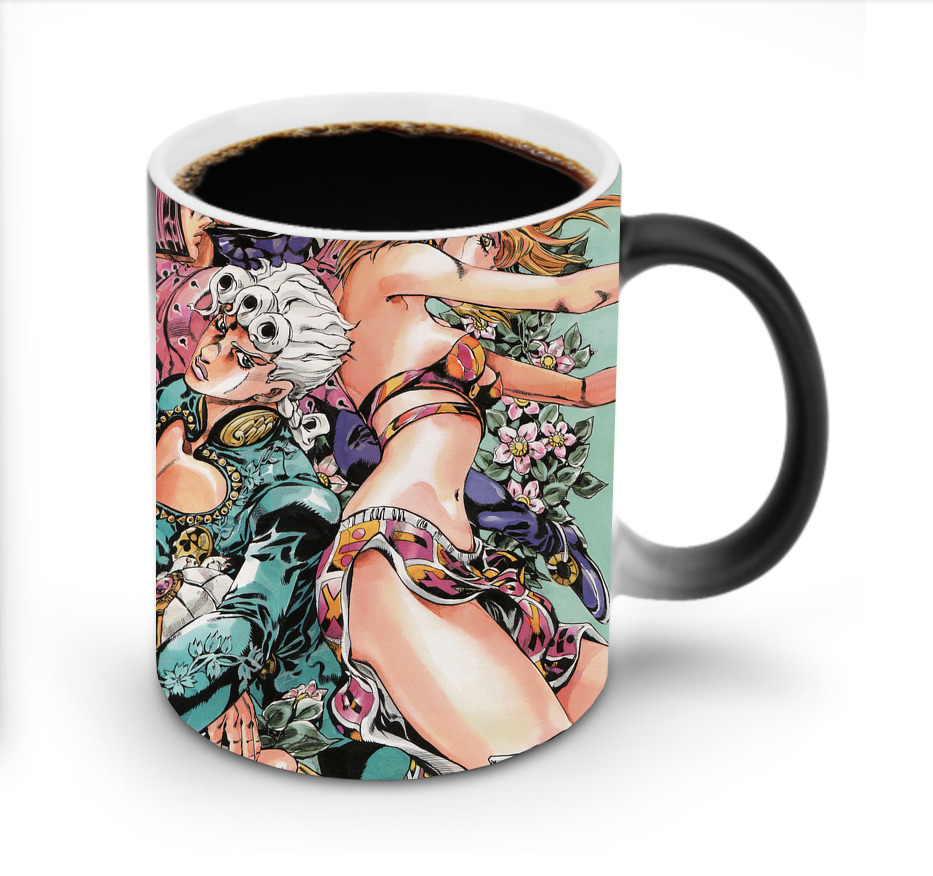 （画像用） ジョジョの奇妙な冒険 JoJo's Bizarre Adventure 温度変色マグカップ