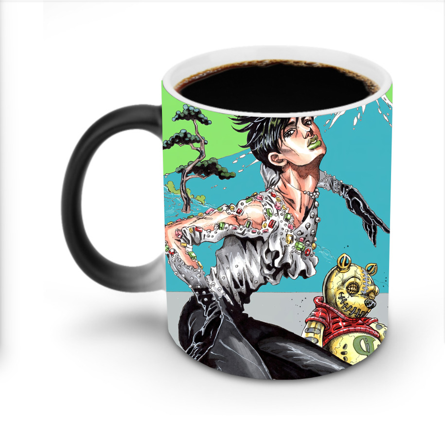 （画像用） ジョジョの奇妙な冒険 JoJo's Bizarre Adventure 温度変色マグカップ