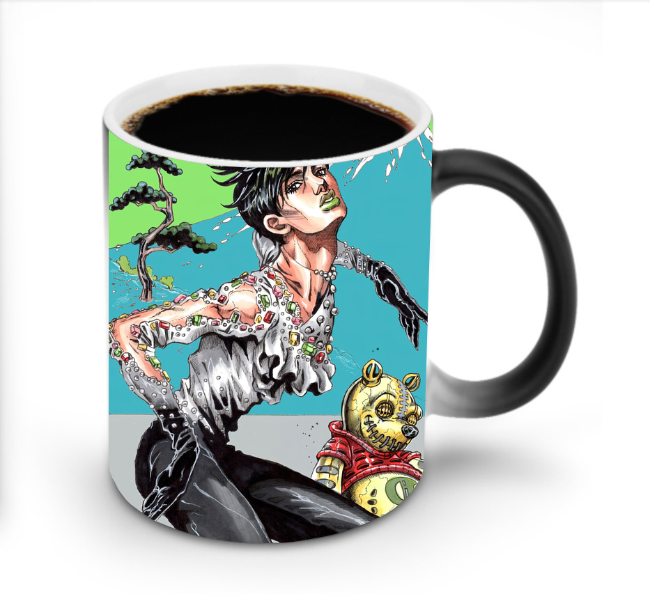 （画像用） ジョジョの奇妙な冒険 JoJo's Bizarre Adventure 温度変色マグカップ