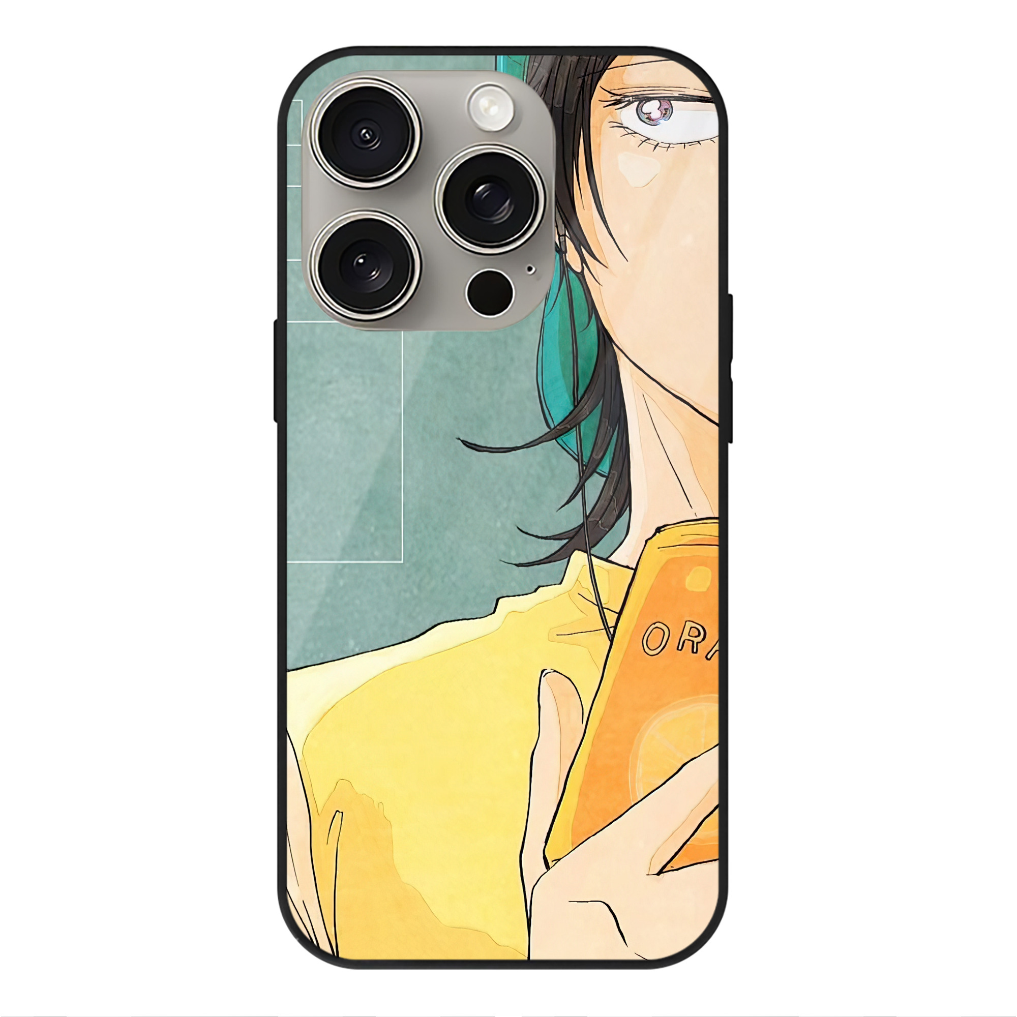 （画像用） ジョジョの奇妙な冒険 JoJo's Bizarre Adventure 【iPhone15Pro対応】スマホケース 耐衝撃＆黄変防止 背面ガラス