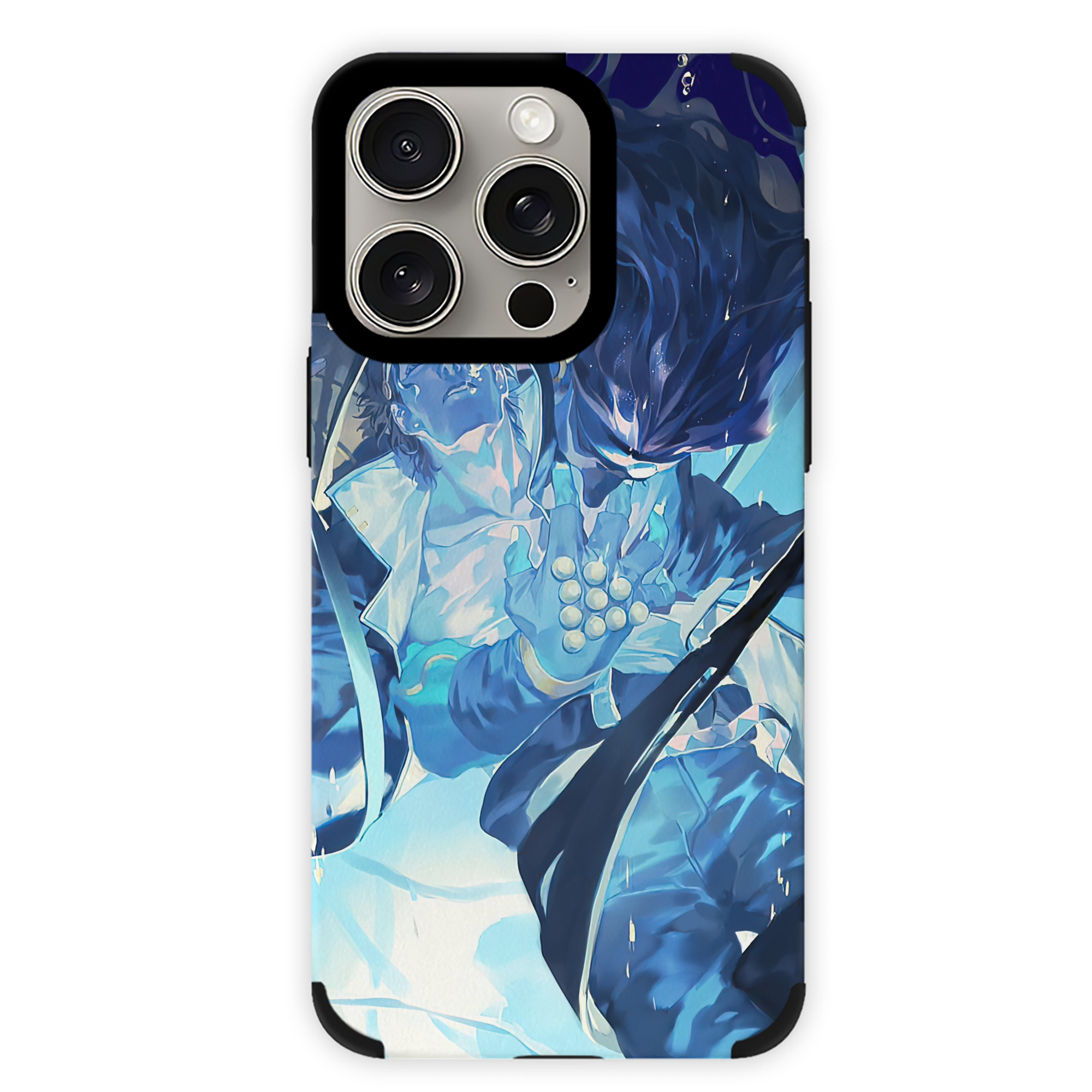 （画像用） ジョジョの奇妙な冒険 JoJo's Bizarre Adventure 【iPhone15ProMax対応】 PUレザー スマホケース 耐衝撃＆黄変防止