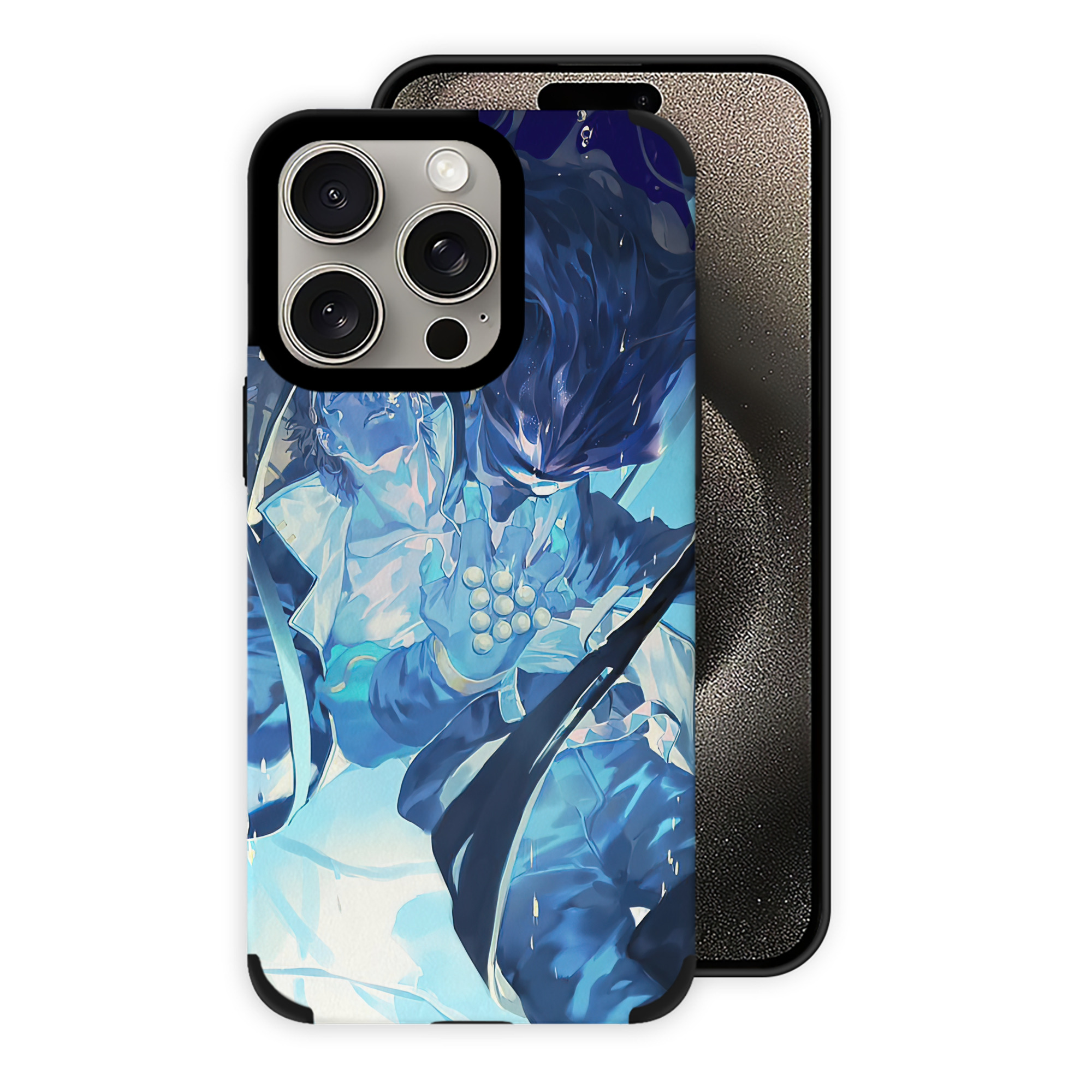 （画像用） ジョジョの奇妙な冒険 JoJo's Bizarre Adventure 【iPhone15ProMax対応】 PUレザー スマホケース 耐衝撃＆黄変防止