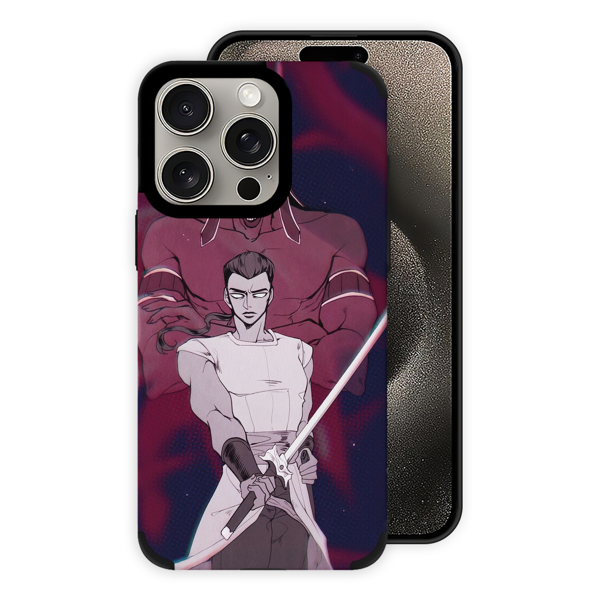 （画像用） ジョジョの奇妙な冒険 JoJo's Bizarre Adventure 【iPhone15ProMax対応】 PUレザー スマホケース 耐衝撃＆黄変防止