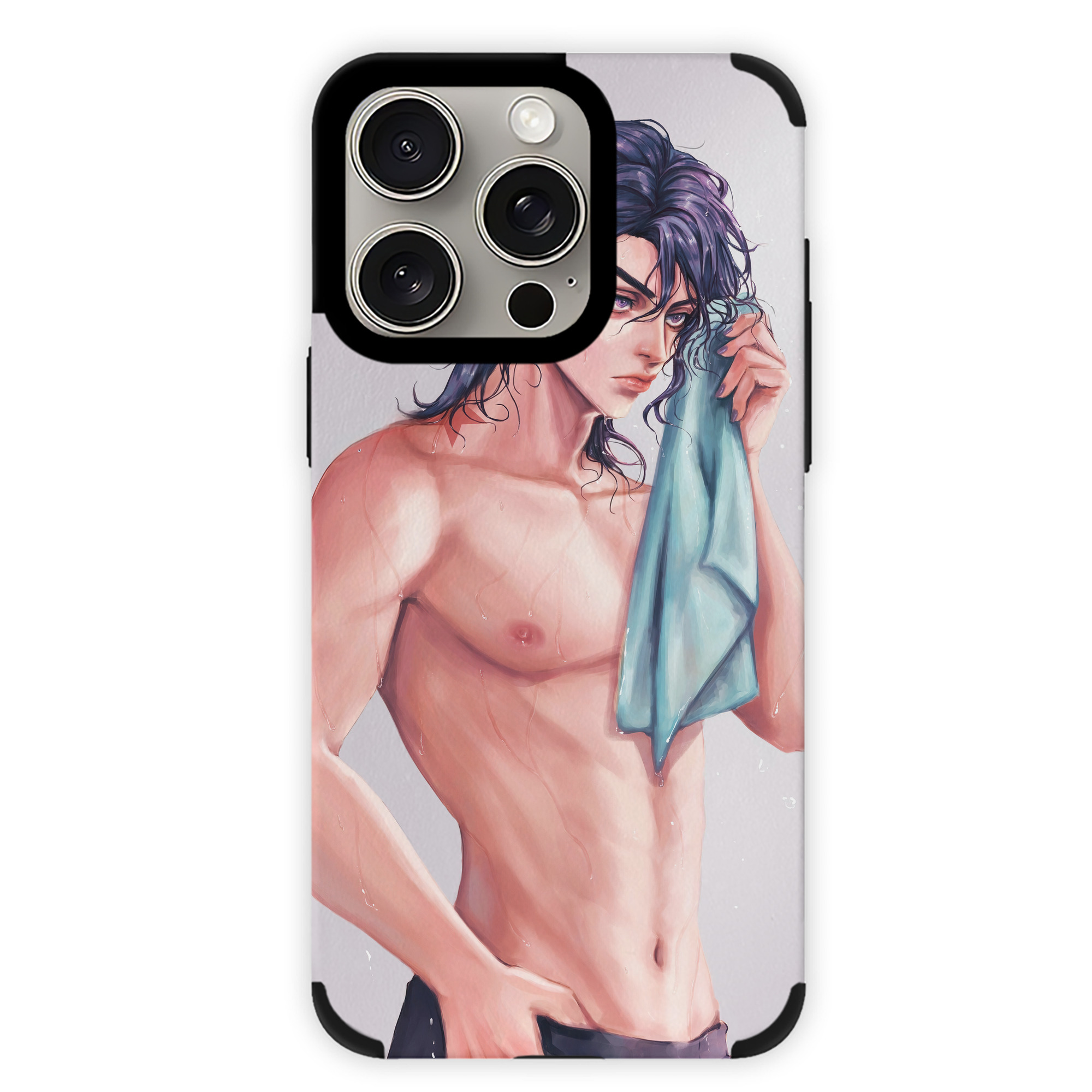 （画像用） ジョジョの奇妙な冒険 JoJo's Bizarre Adventure 【iPhone15ProMax対応】 PUレザー スマホケース 耐衝撃＆黄変防止