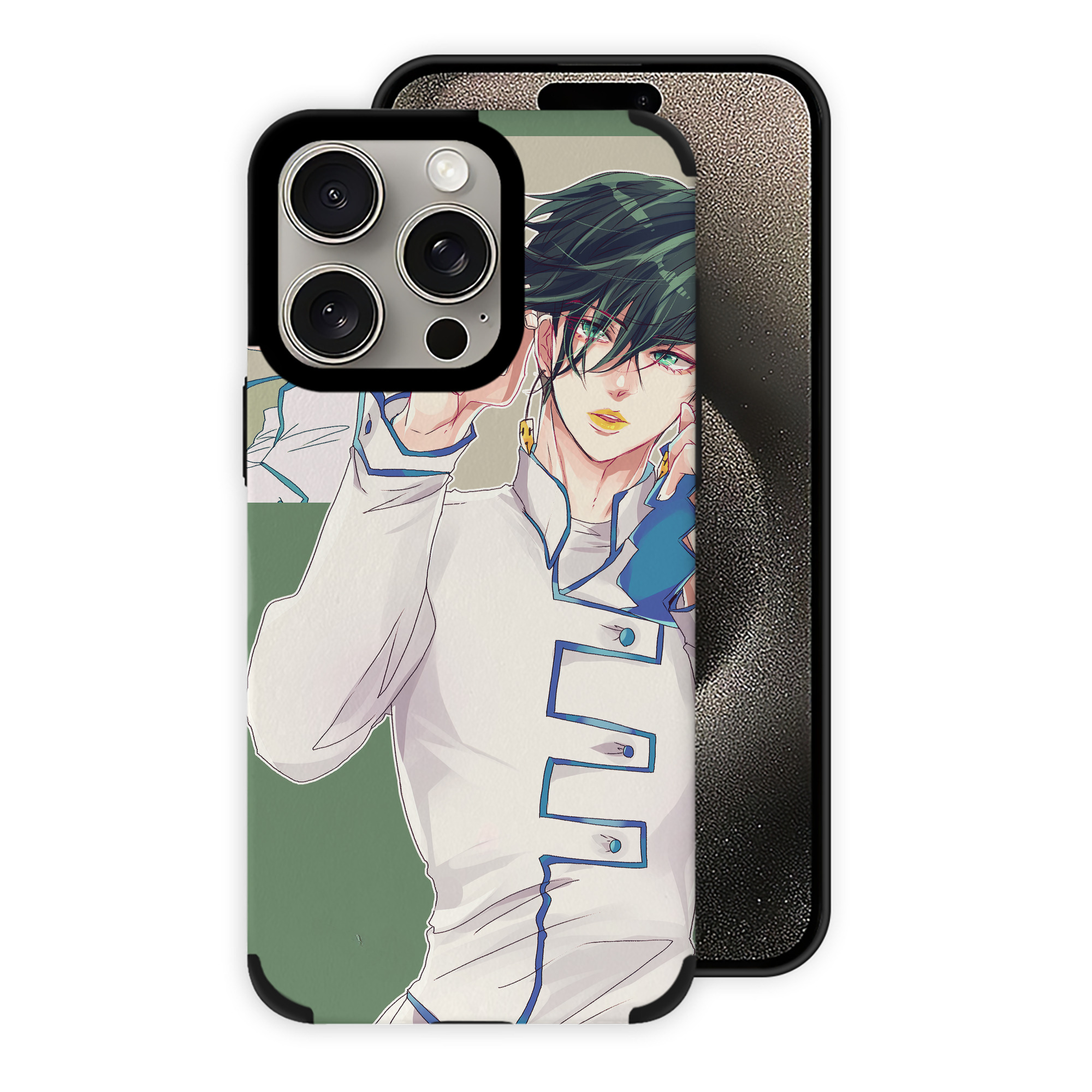 （画像用） ジョジョの奇妙な冒険 JoJo's Bizarre Adventure 【iPhone15ProMax対応】 PUレザー スマホケース 耐衝撃＆黄変防止