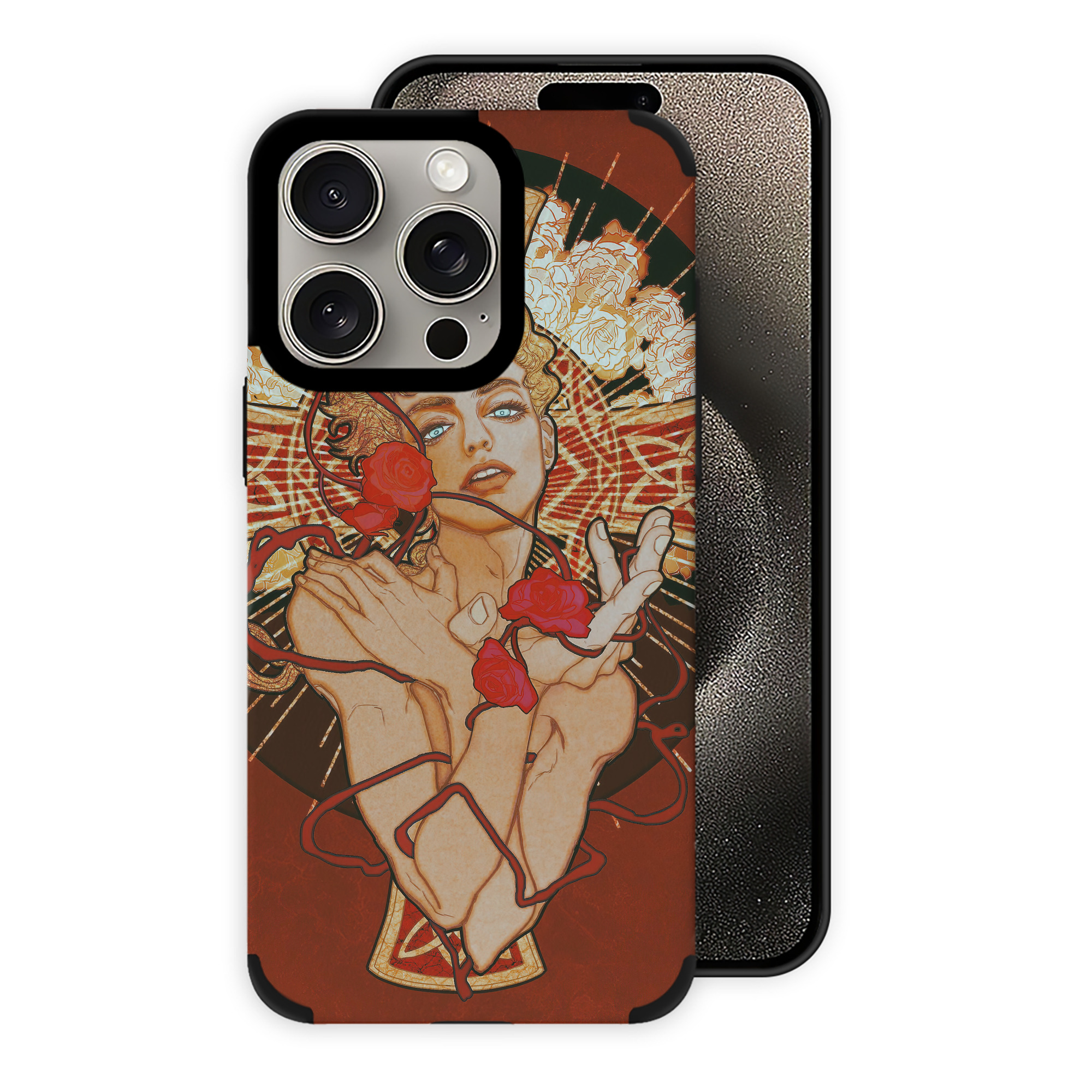（画像用） ジョジョの奇妙な冒険 JoJo's Bizarre Adventure 【iPhone15ProMax対応】 PUレザー スマホケース 耐衝撃＆黄変防止