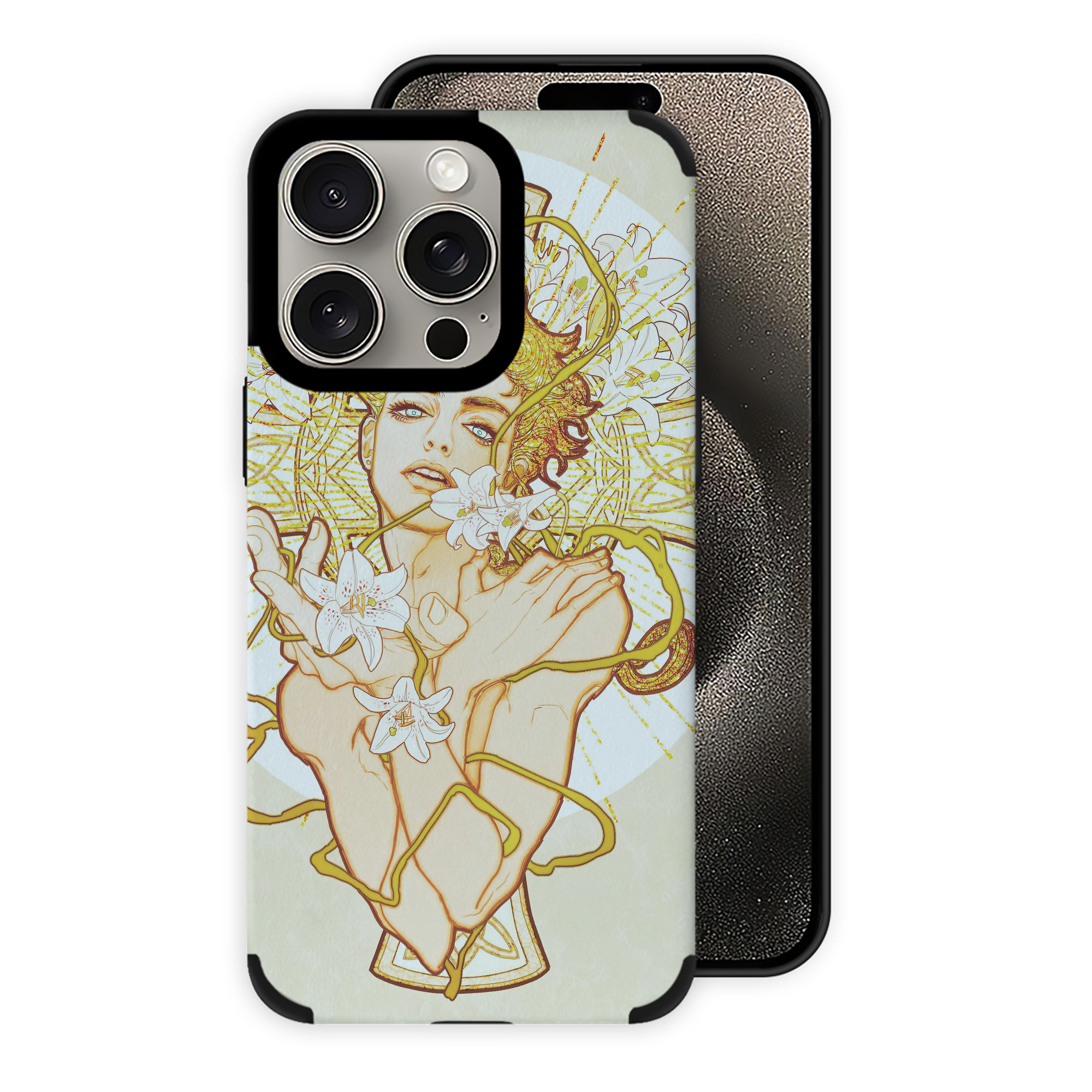 （画像用） ジョジョの奇妙な冒険 JoJo's Bizarre Adventure 【iPhone15ProMax対応】 PUレザー スマホケース 耐衝撃＆黄変防止