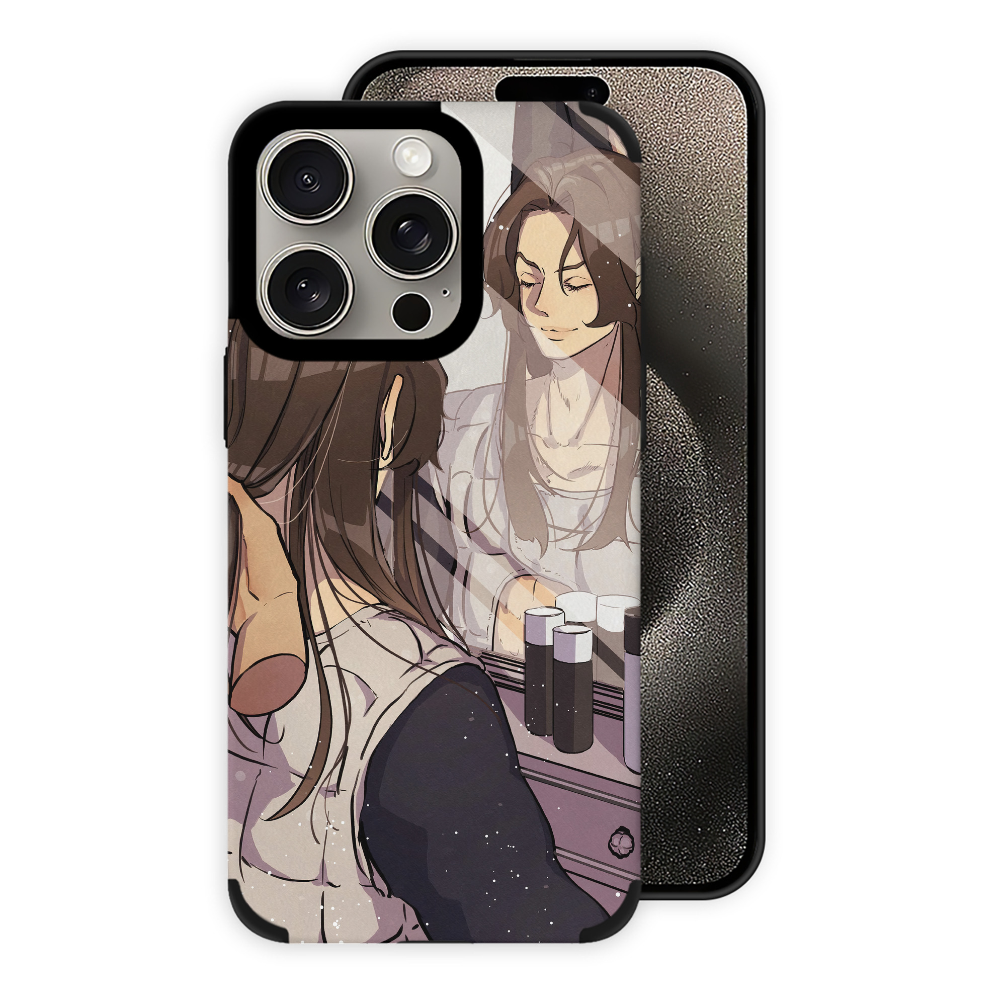 （画像用） ジョジョの奇妙な冒険 JoJo's Bizarre Adventure 【iPhone15ProMax対応】 PUレザー スマホケース 耐衝撃＆黄変防止