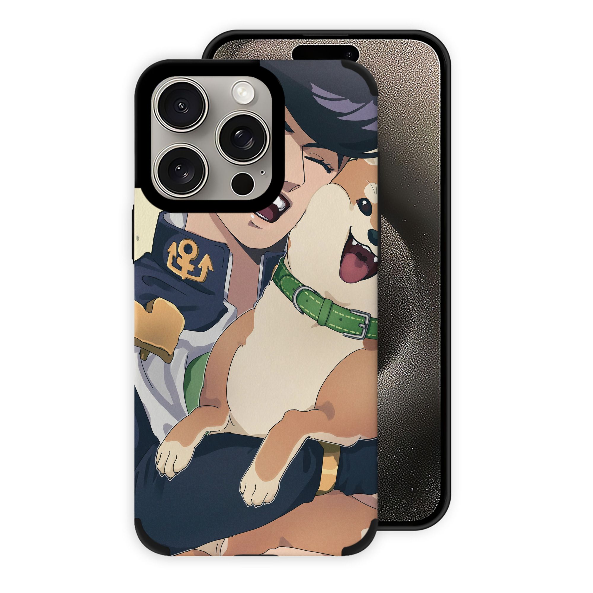 （画像用） ジョジョの奇妙な冒険 JoJo's Bizarre Adventure 【iPhone15ProMax対応】 PUレザー スマホケース 耐衝撃＆黄変防止