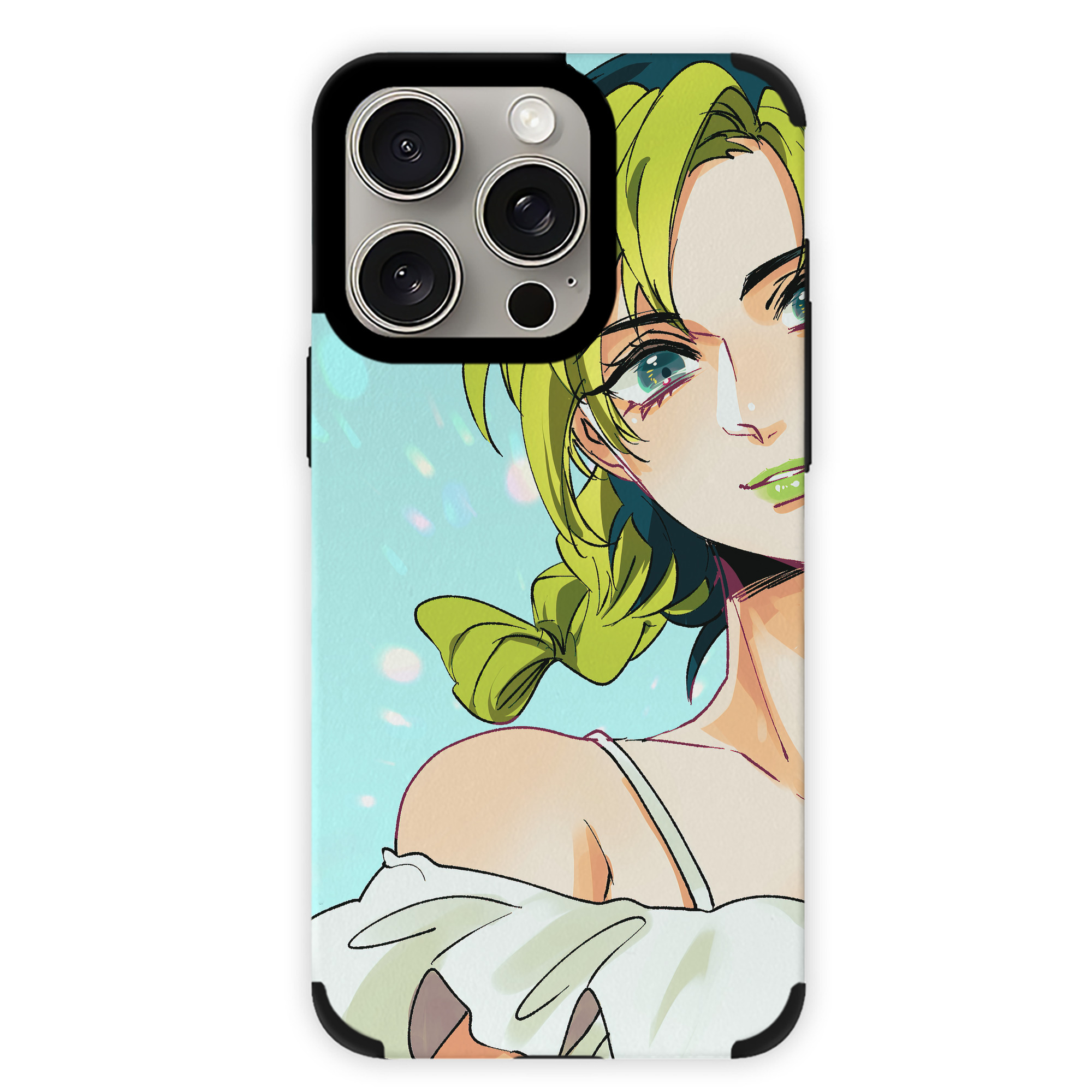 （画像用） ジョジョの奇妙な冒険 JoJo's Bizarre Adventure 【iPhone15ProMax対応】 PUレザー スマホケース 耐衝撃＆黄変防止
