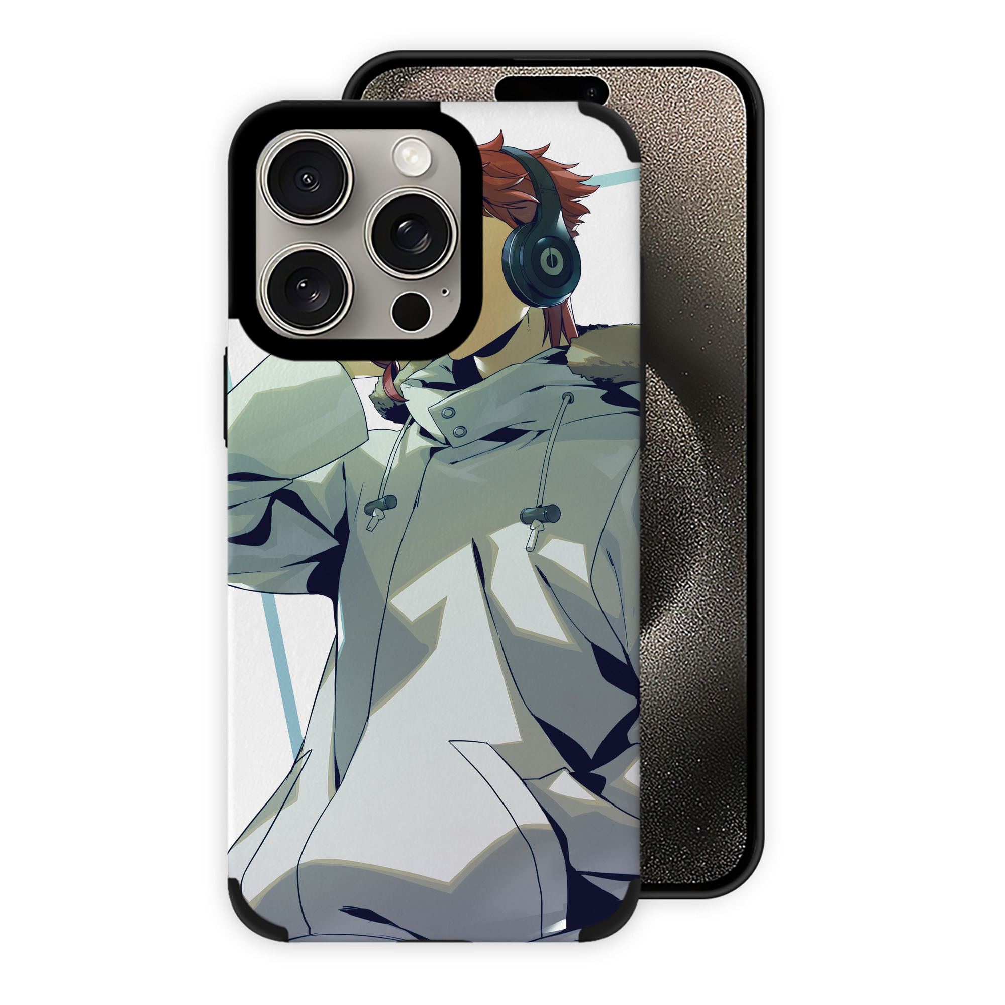 （画像用） ジョジョの奇妙な冒険 JoJo's Bizarre Adventure 【iPhone15ProMax対応】 PUレザー スマホケース 耐衝撃＆黄変防止
