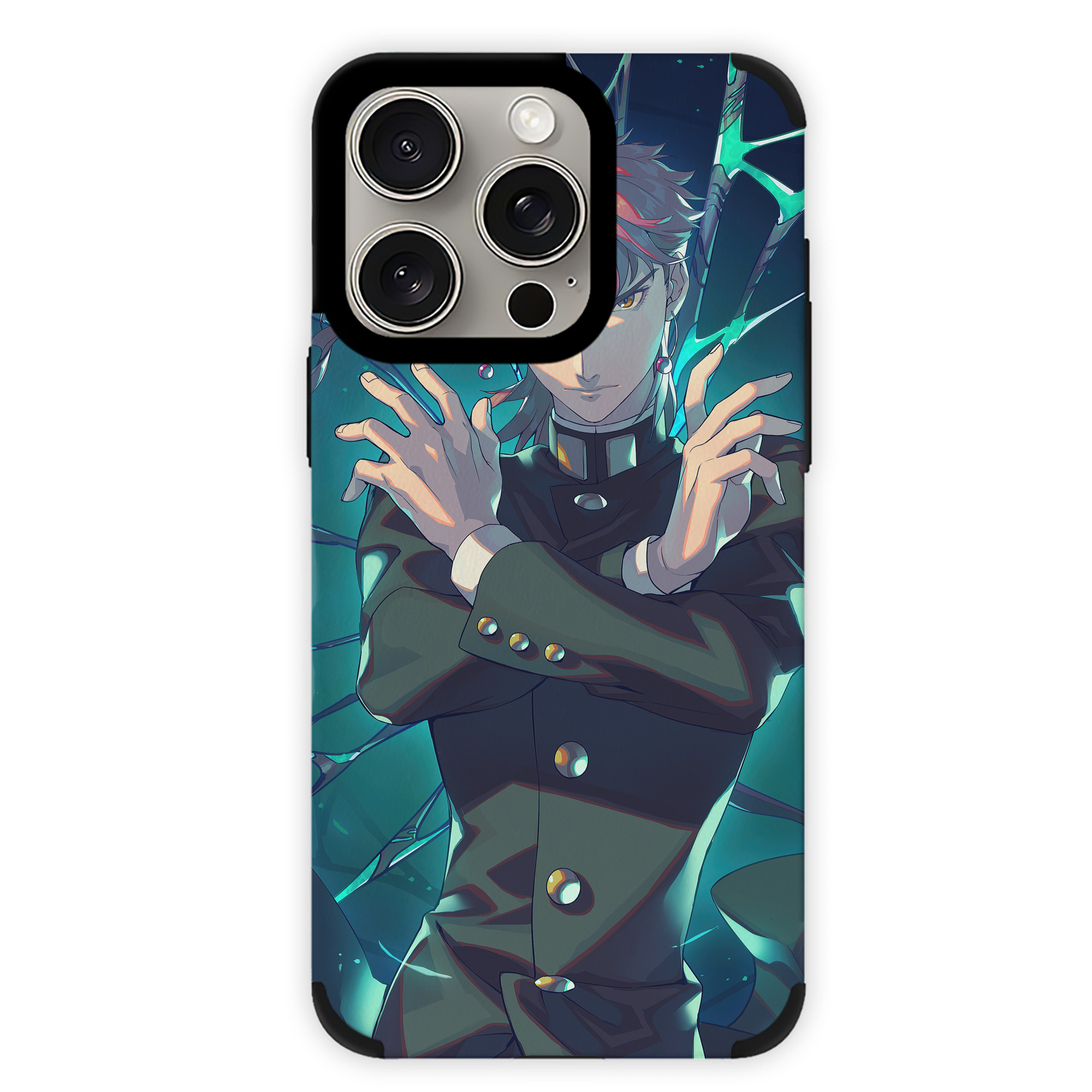 （画像用） ジョジョの奇妙な冒険 JoJo's Bizarre Adventure 【iPhone15ProMax対応】 PUレザー スマホケース 耐衝撃＆黄変防止