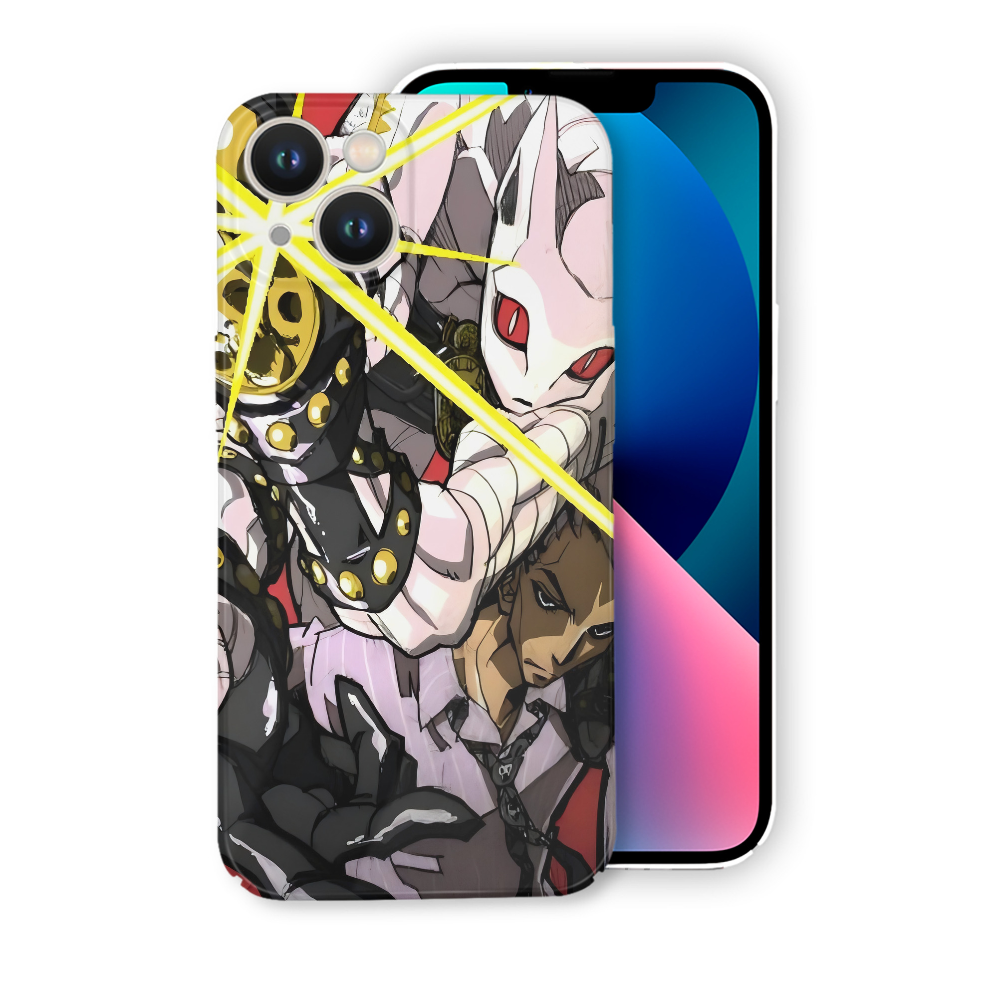 （画像用） ジョジョの奇妙な冒険 JoJo's Bizarre Adventure 【iPhone 14シリーズ対応】ハードケース