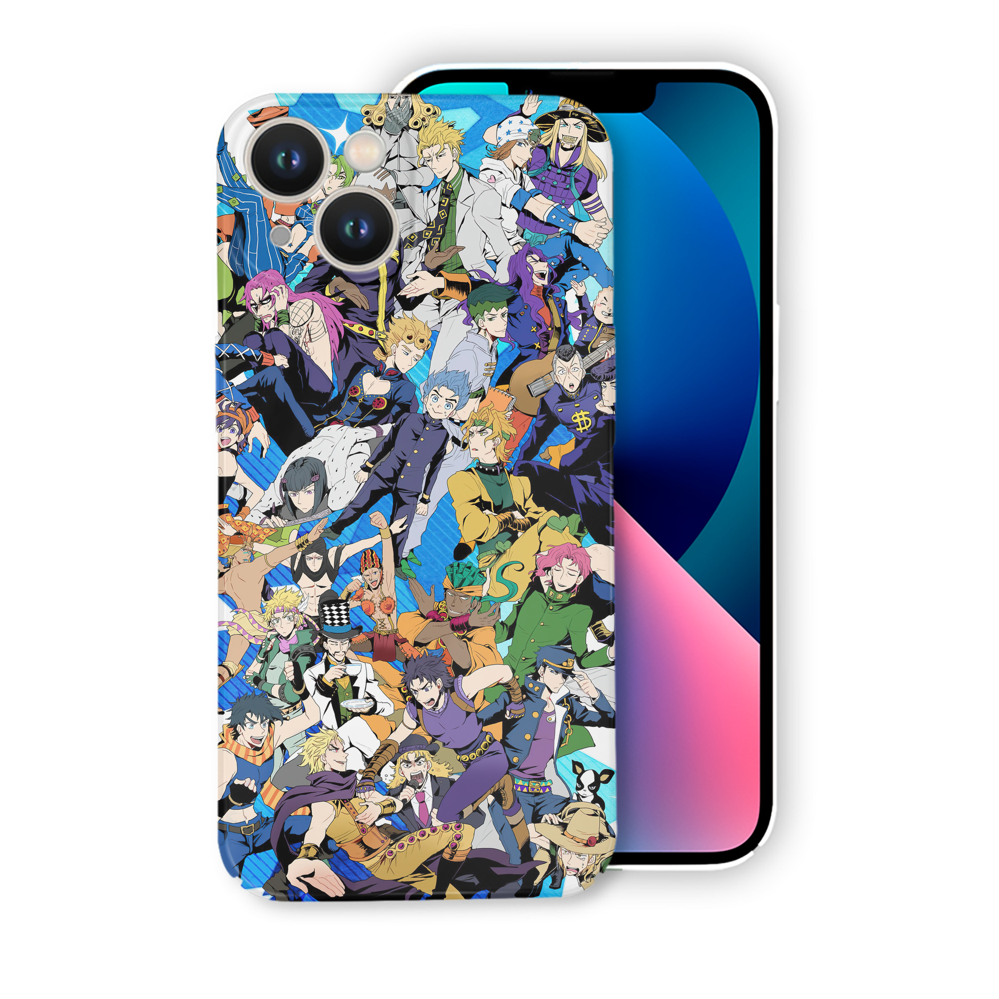 （画像用） ジョジョの奇妙な冒険 JoJo's Bizarre Adventure 【iPhone 14シリーズ対応】ハードケース