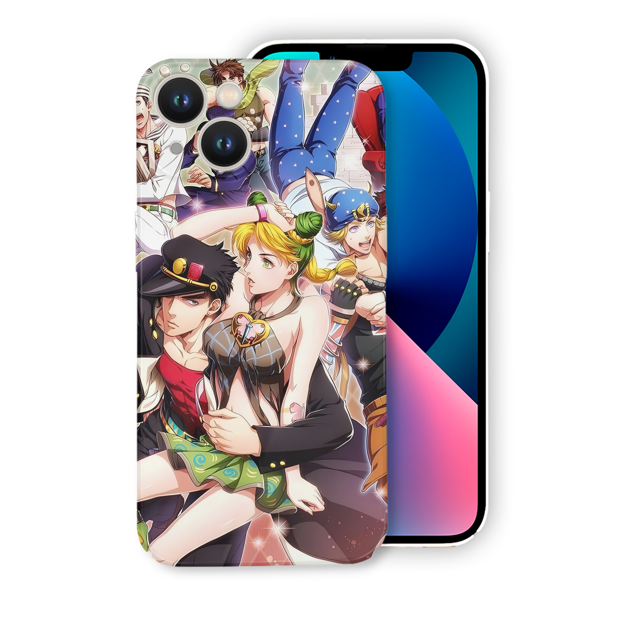（画像用） ジョジョの奇妙な冒険 JoJo's Bizarre Adventure 【iPhone 14シリーズ対応】ハードケース