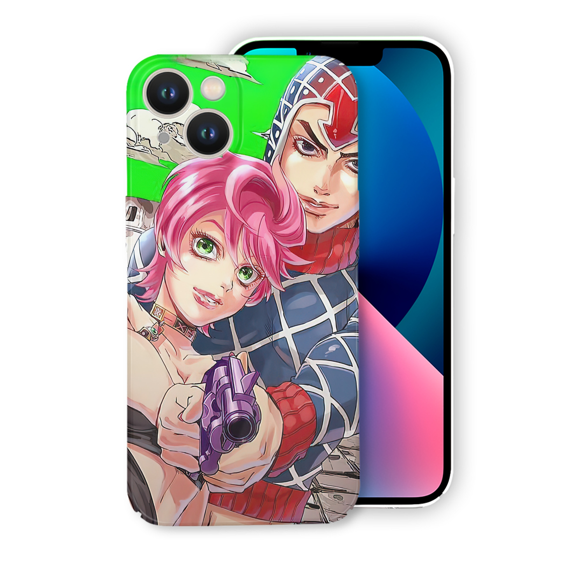 （画像用） ジョジョの奇妙な冒険 JoJo's Bizarre Adventure 【iPhone 14シリーズ対応】ハードケース