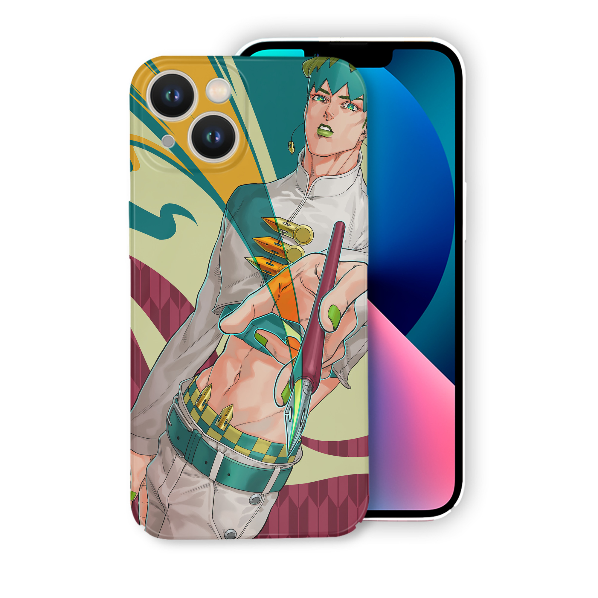 （画像用） ジョジョの奇妙な冒険 JoJo's Bizarre Adventure 【iPhone 14シリーズ対応】ハードケース