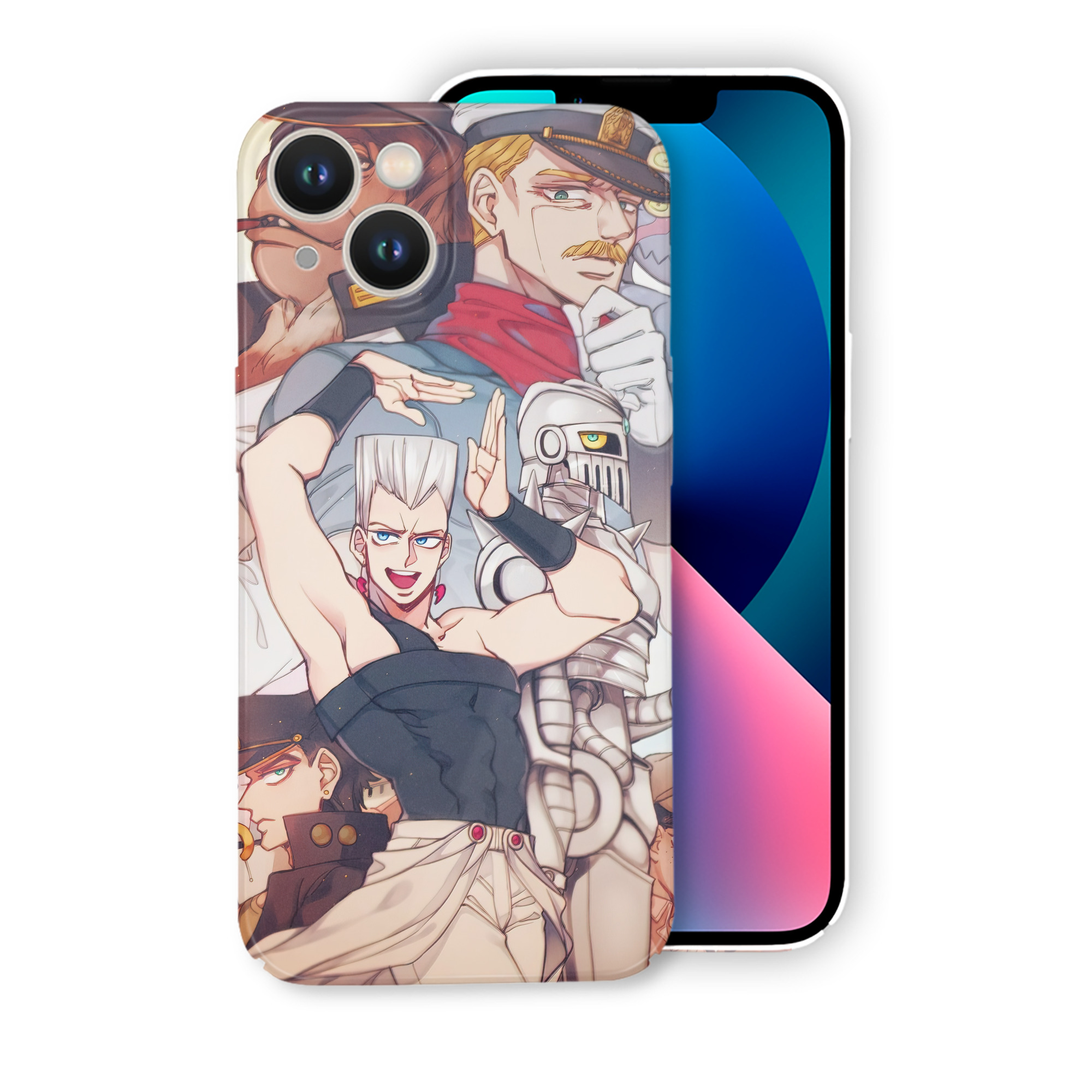 （画像用） ジョジョの奇妙な冒険 JoJo's Bizarre Adventure 【iPhone 14シリーズ対応】ハードケース