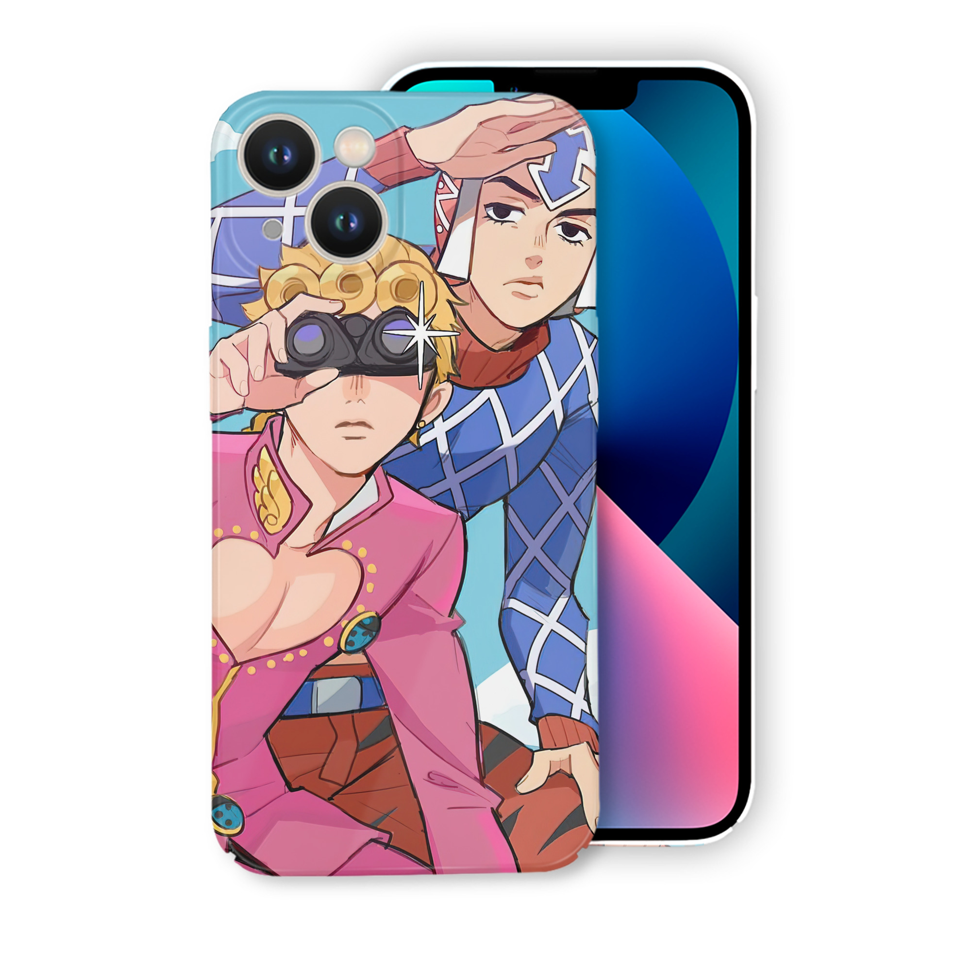 （画像用） ジョジョの奇妙な冒険 JoJo's Bizarre Adventure 【iPhone 14シリーズ対応】ハードケース