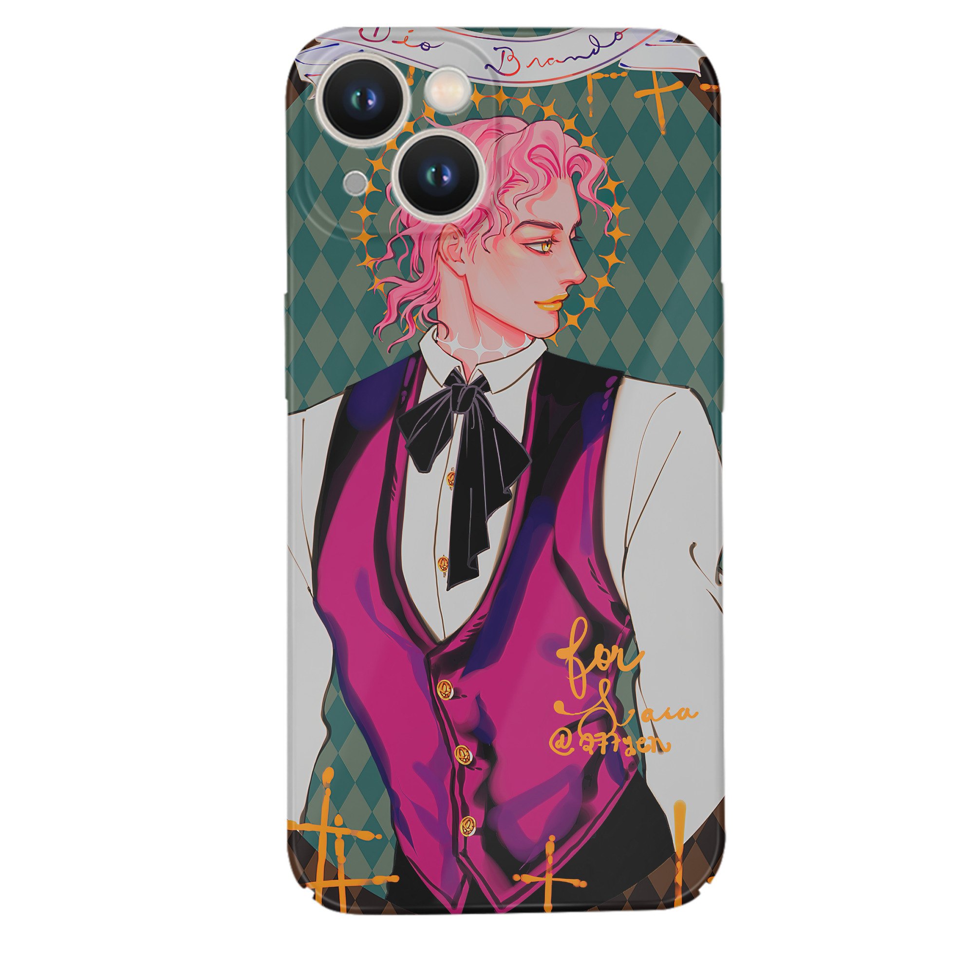 （画像用） ジョジョの奇妙な冒険 JoJo's Bizarre Adventure 【iPhone 14シリーズ対応】ハードケース