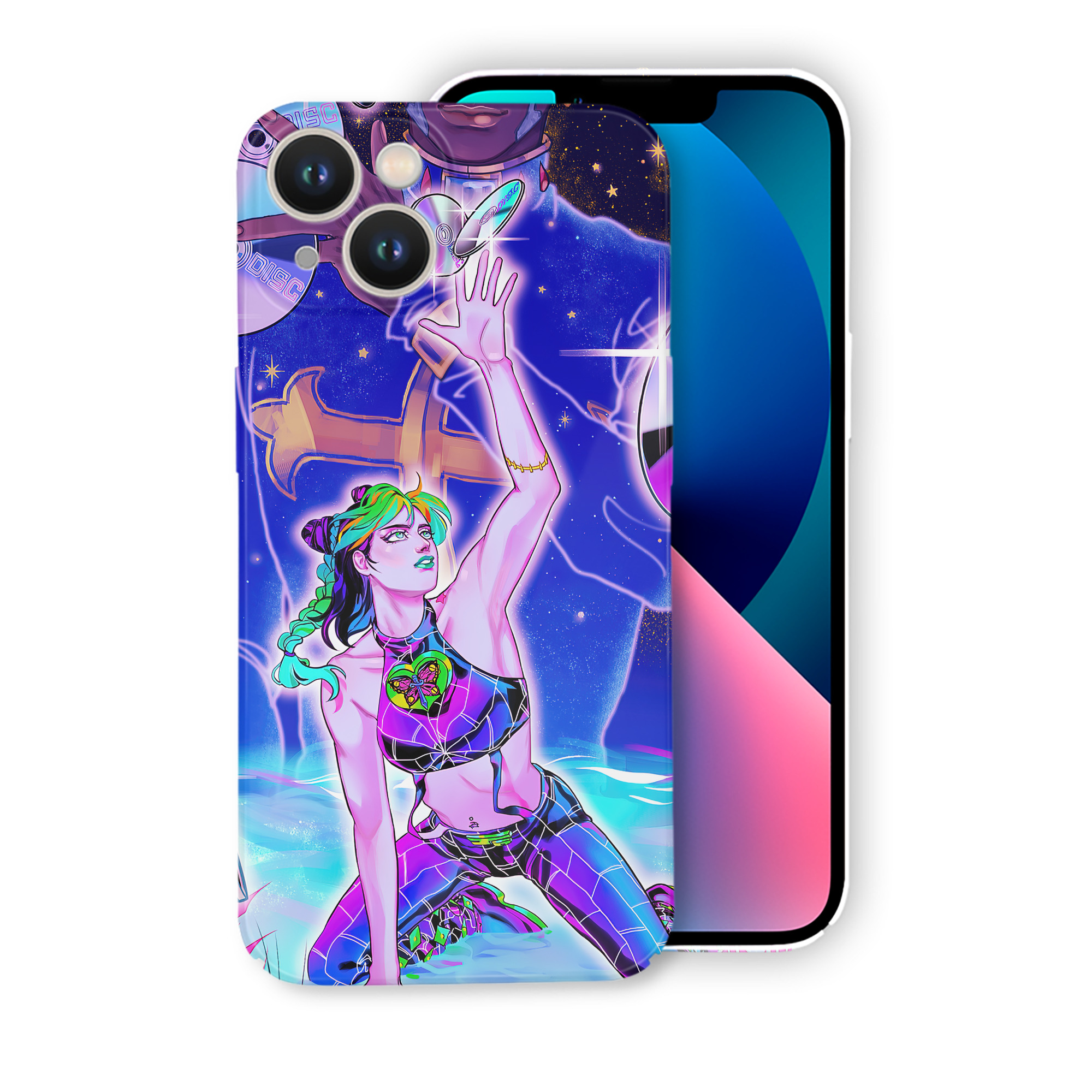 （画像用） ジョジョの奇妙な冒険 JoJo's Bizarre Adventure 【iPhone 14シリーズ対応】ハードケース