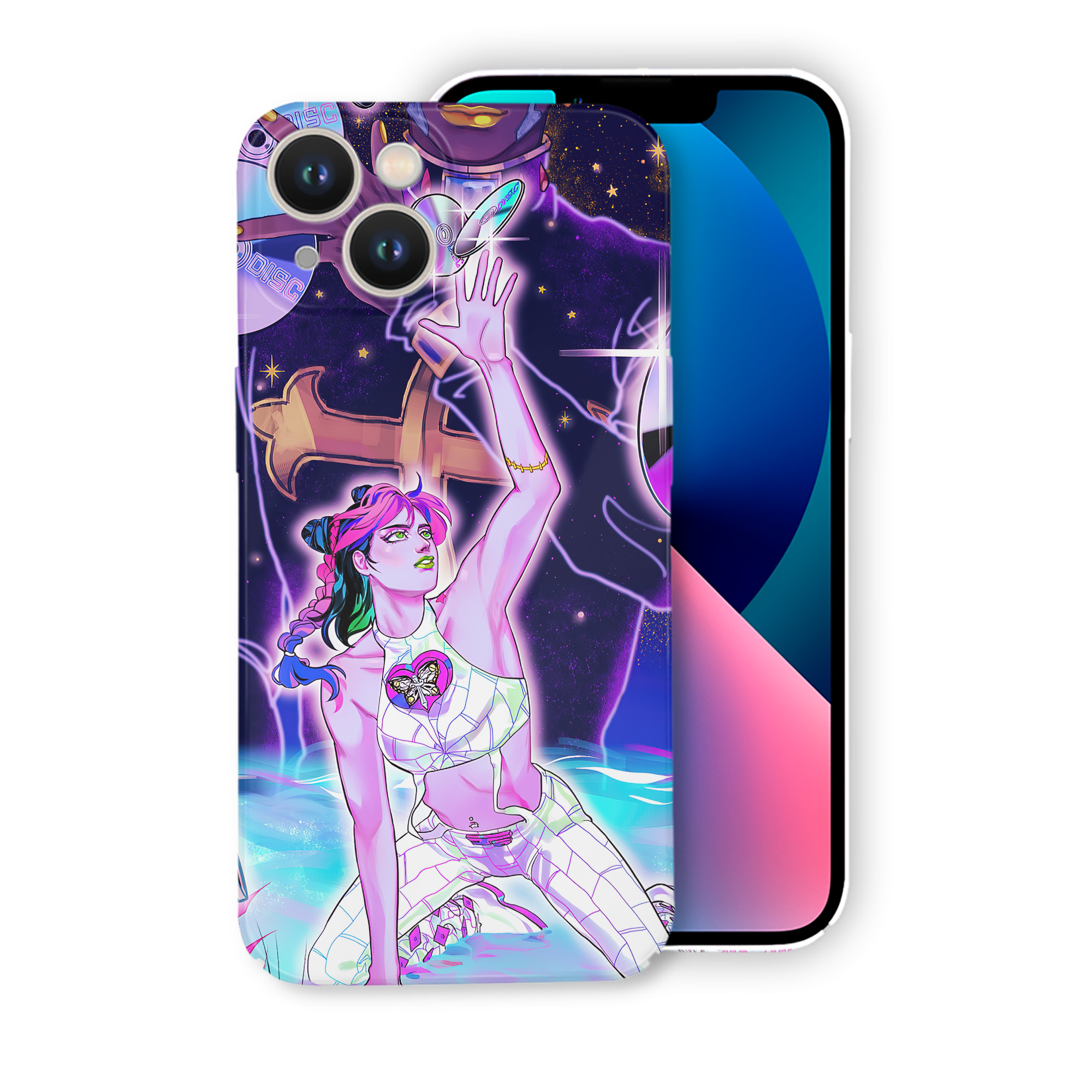（画像用） ジョジョの奇妙な冒険 JoJo's Bizarre Adventure 【iPhone 14シリーズ対応】ハードケース