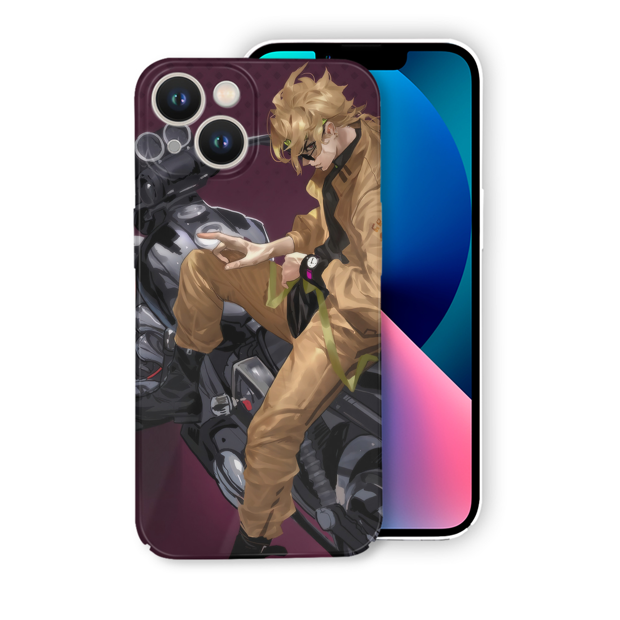 （画像用） ジョジョの奇妙な冒険 JoJo's Bizarre Adventure 【iPhone 14シリーズ対応】ハードケース