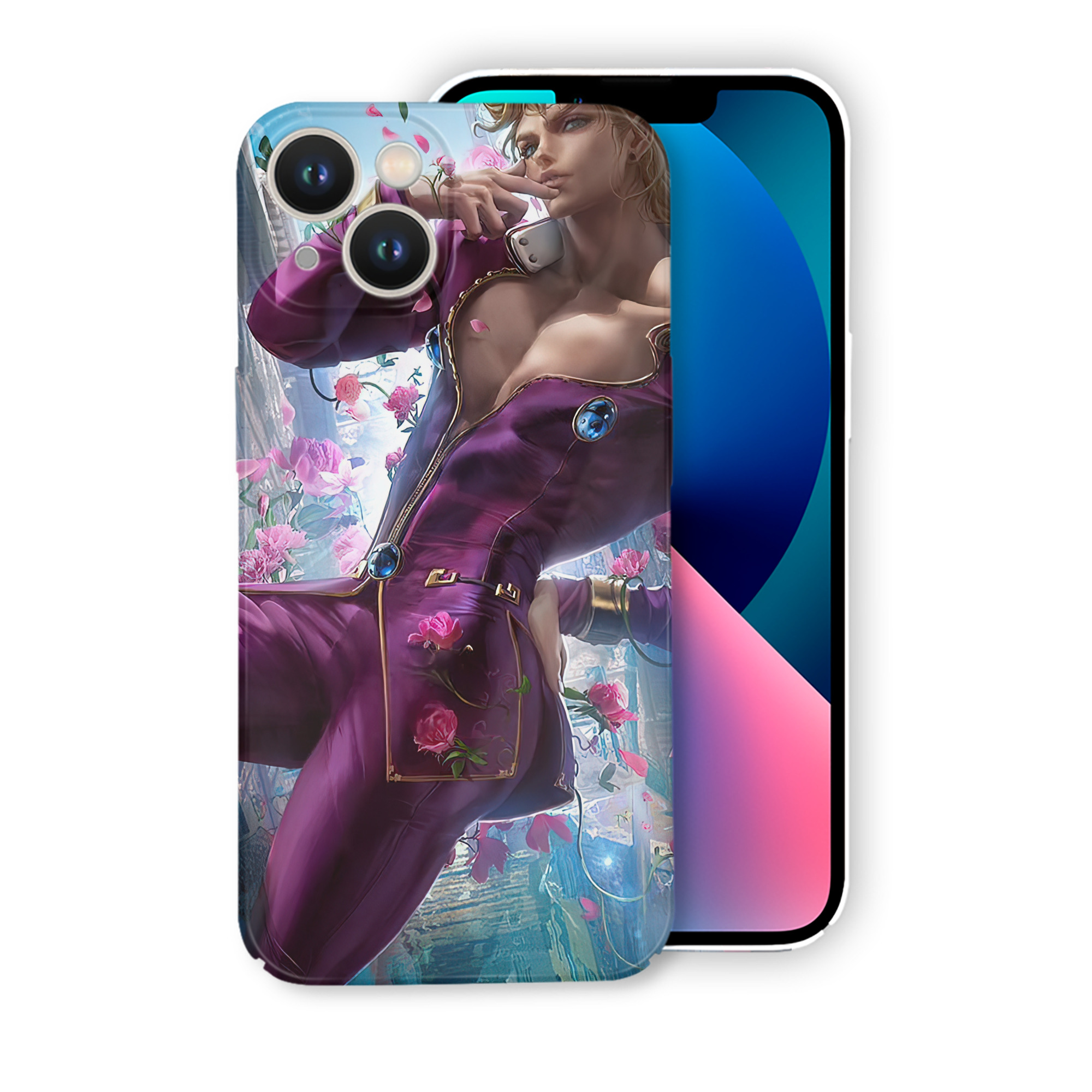（画像用） ジョジョの奇妙な冒険 JoJo's Bizarre Adventure 【iPhone 14シリーズ対応】ハードケース